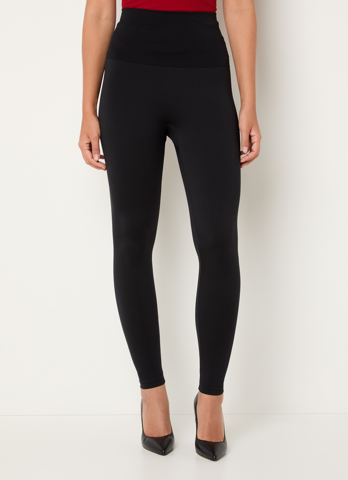 Wolford The Wonderful high waist corrigerende legging  - detail 2 antraciet