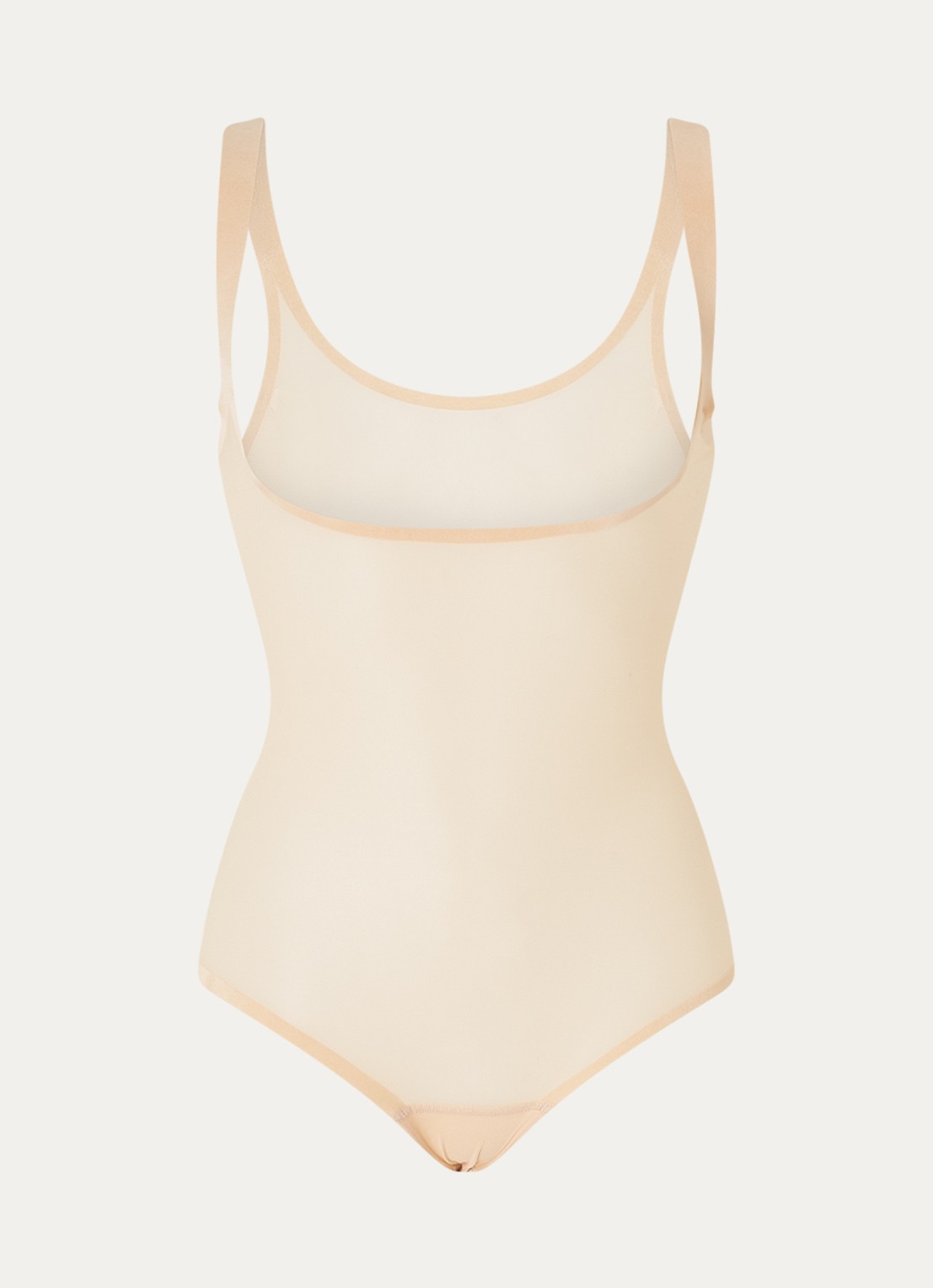 Wolford Tulle Forming Body - voorkant beige