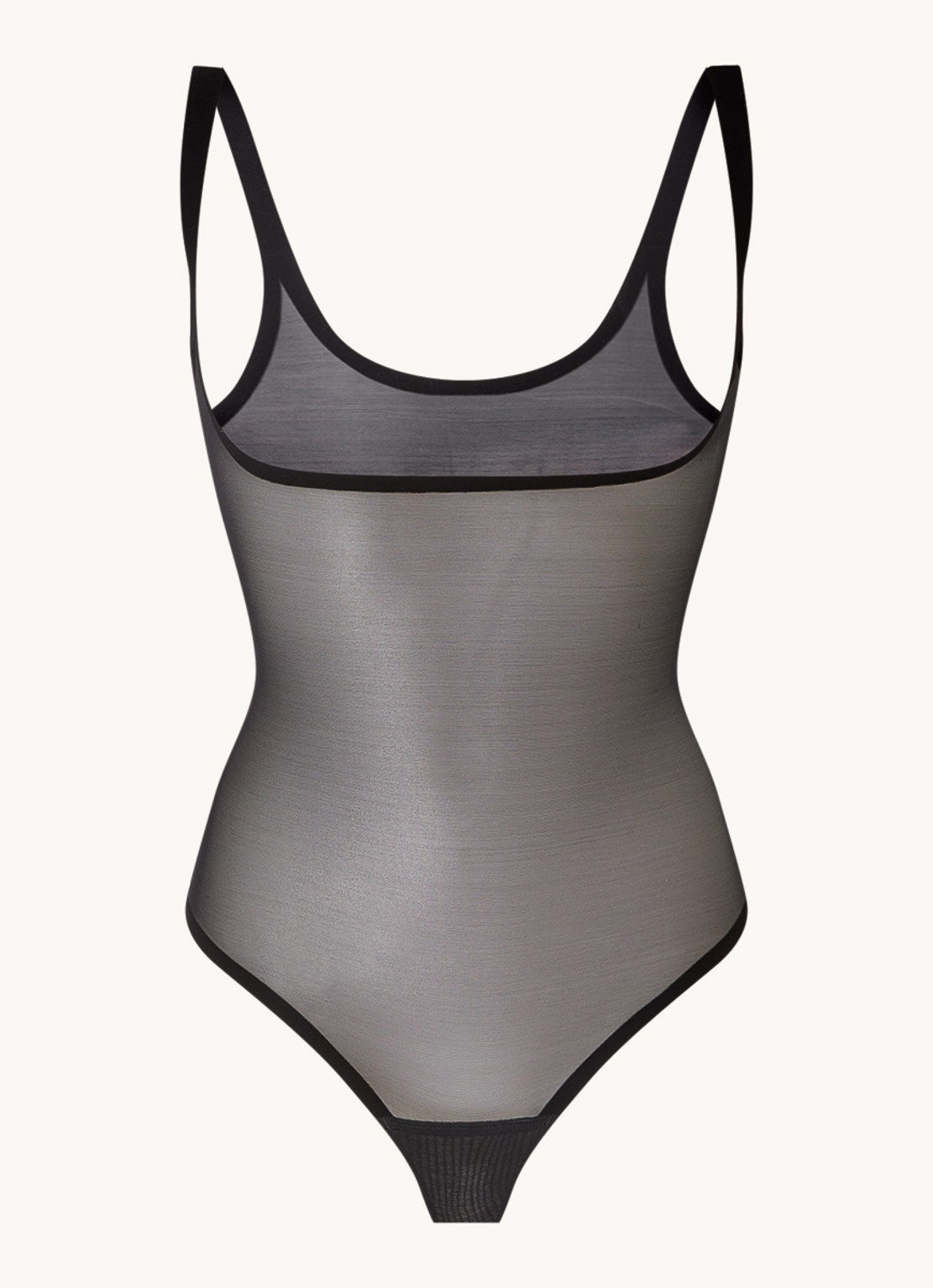 Wolford Tulle Forming Body - voorkant 2 zwart