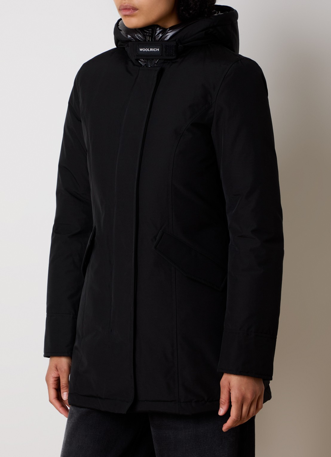 Woolrich Arctic parka met donsvulling - detail 3 zwart
