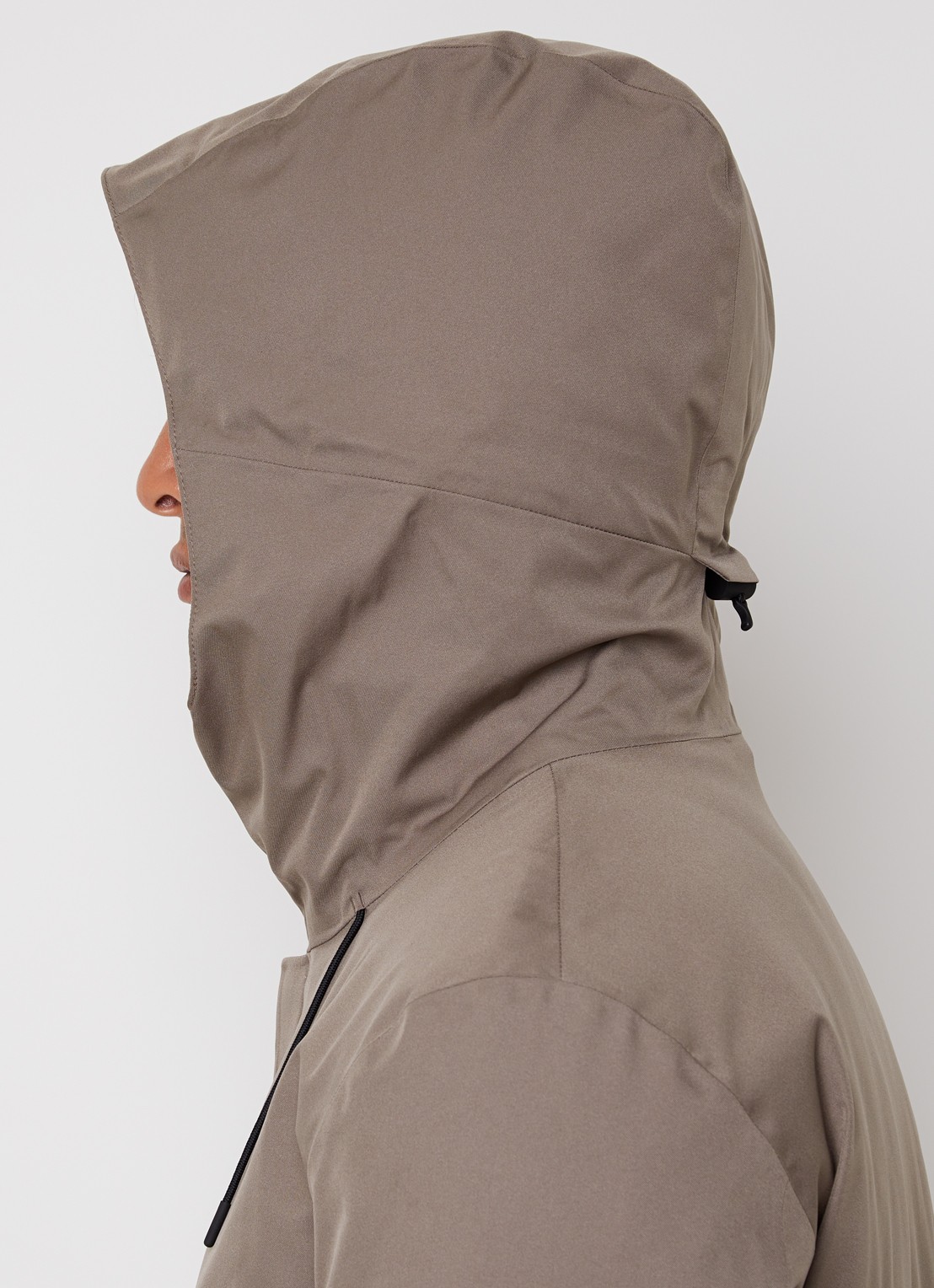 Woolrich Crestmont 3-in-1 gewatteerde parka met uitneembare voering - detail 2 zand