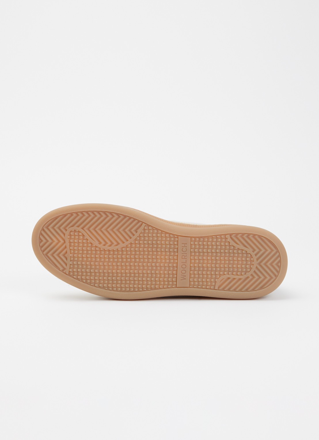 Woolrich Samba sneaker van leer met details van suède - detail 4 beige
