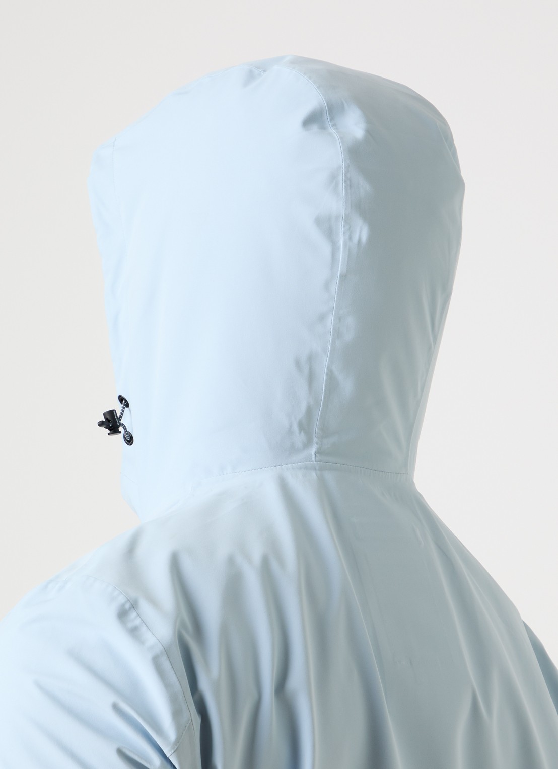 Woolrich Softshell jack met capuchon - detail 6 lichtblauw