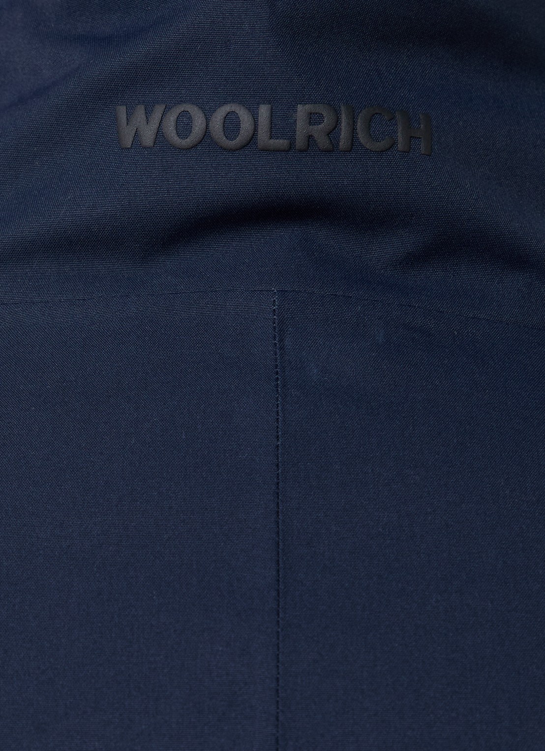 Woolrich Softshell parka met ritszakken - detail 6 donkerblauw