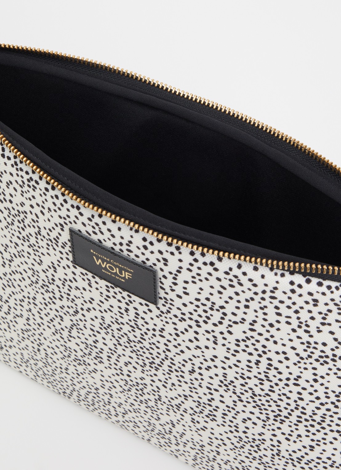 Wouf Panna laptophoes 14 inch  - detail 2 wit