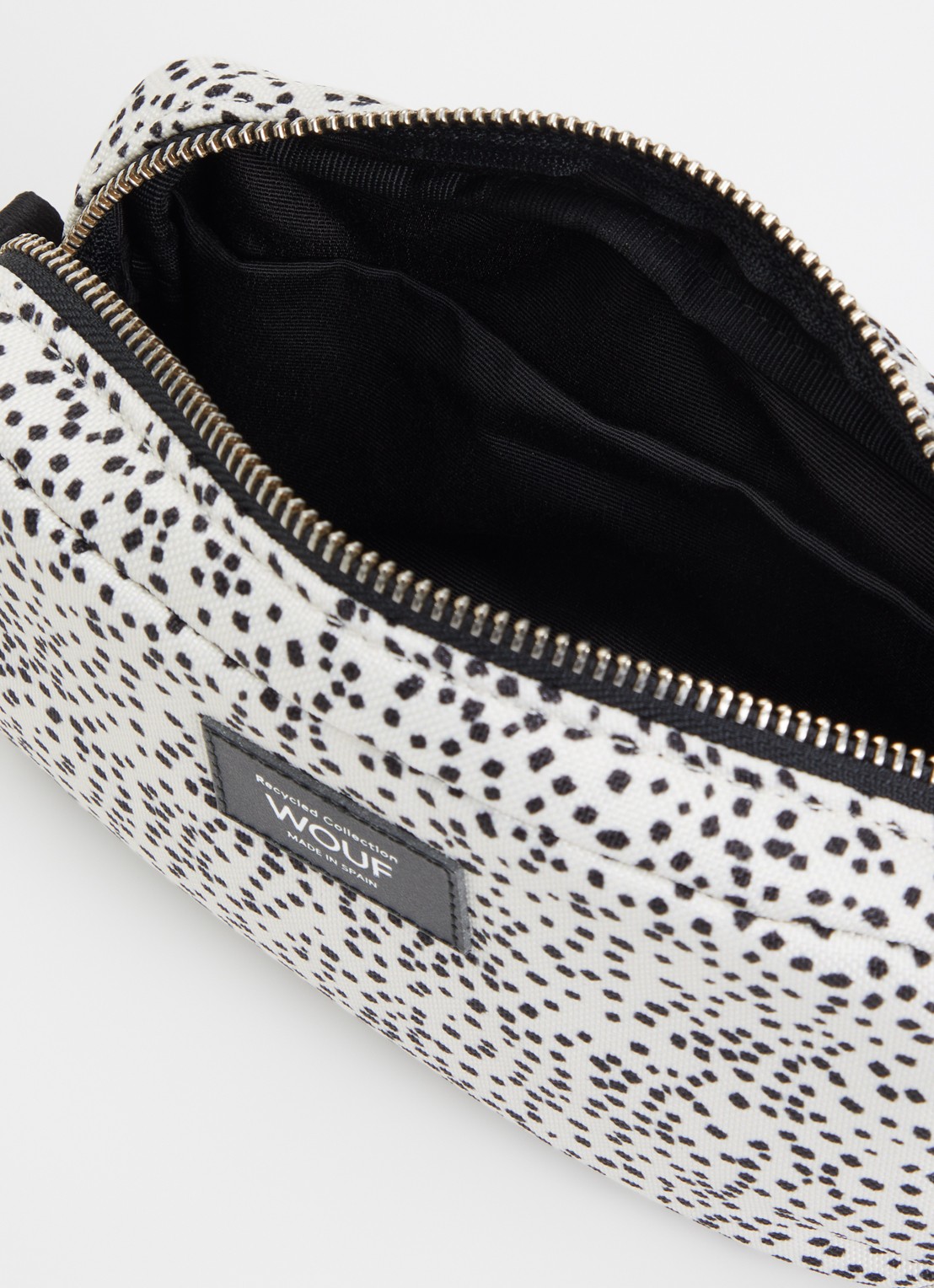 Wouf Panna Mini crossbodytas met print - detail 3 wit