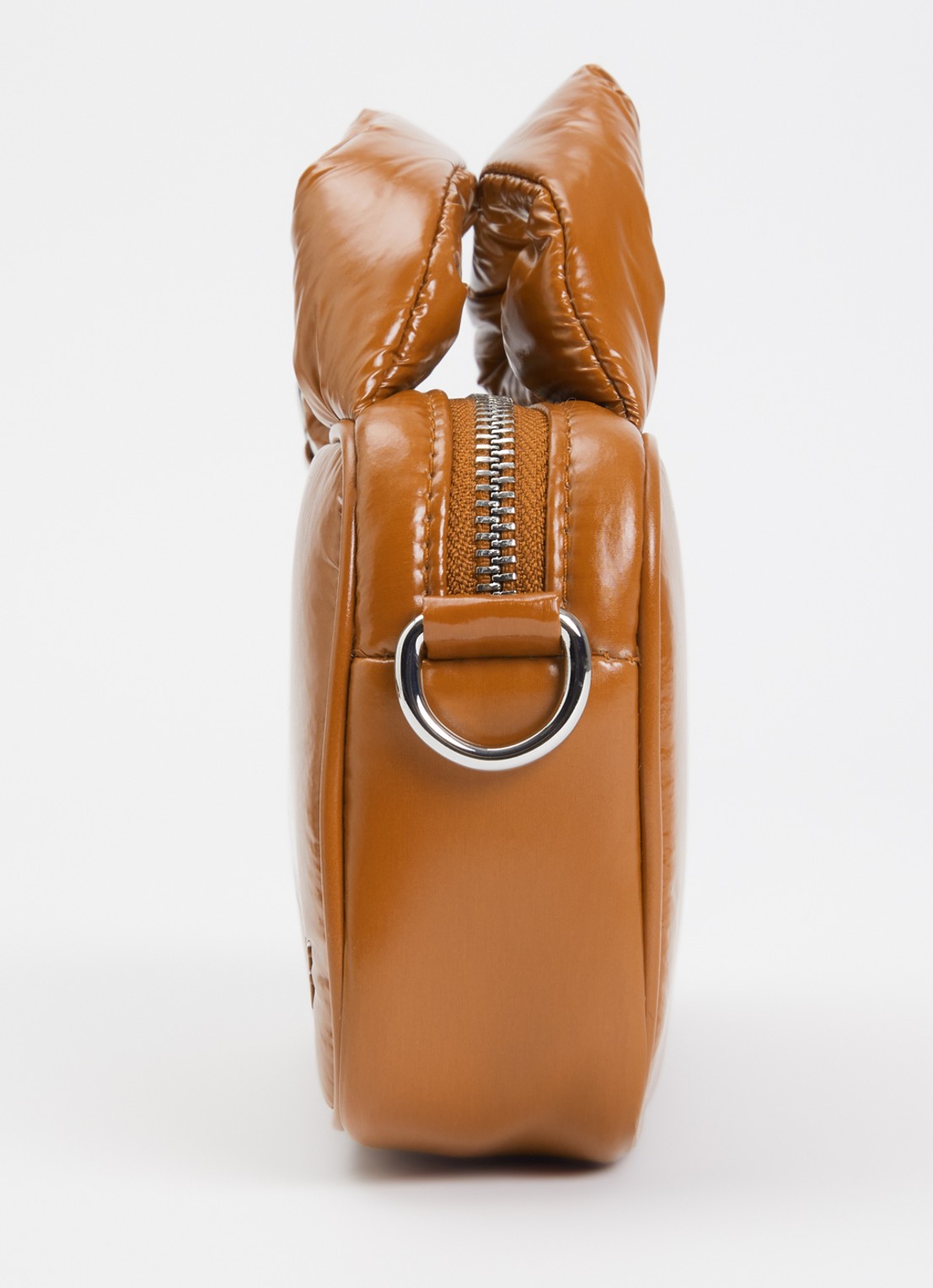 Wouf Sienna Mini handtas met afneembare schouderriem - detail 4 roestbruin