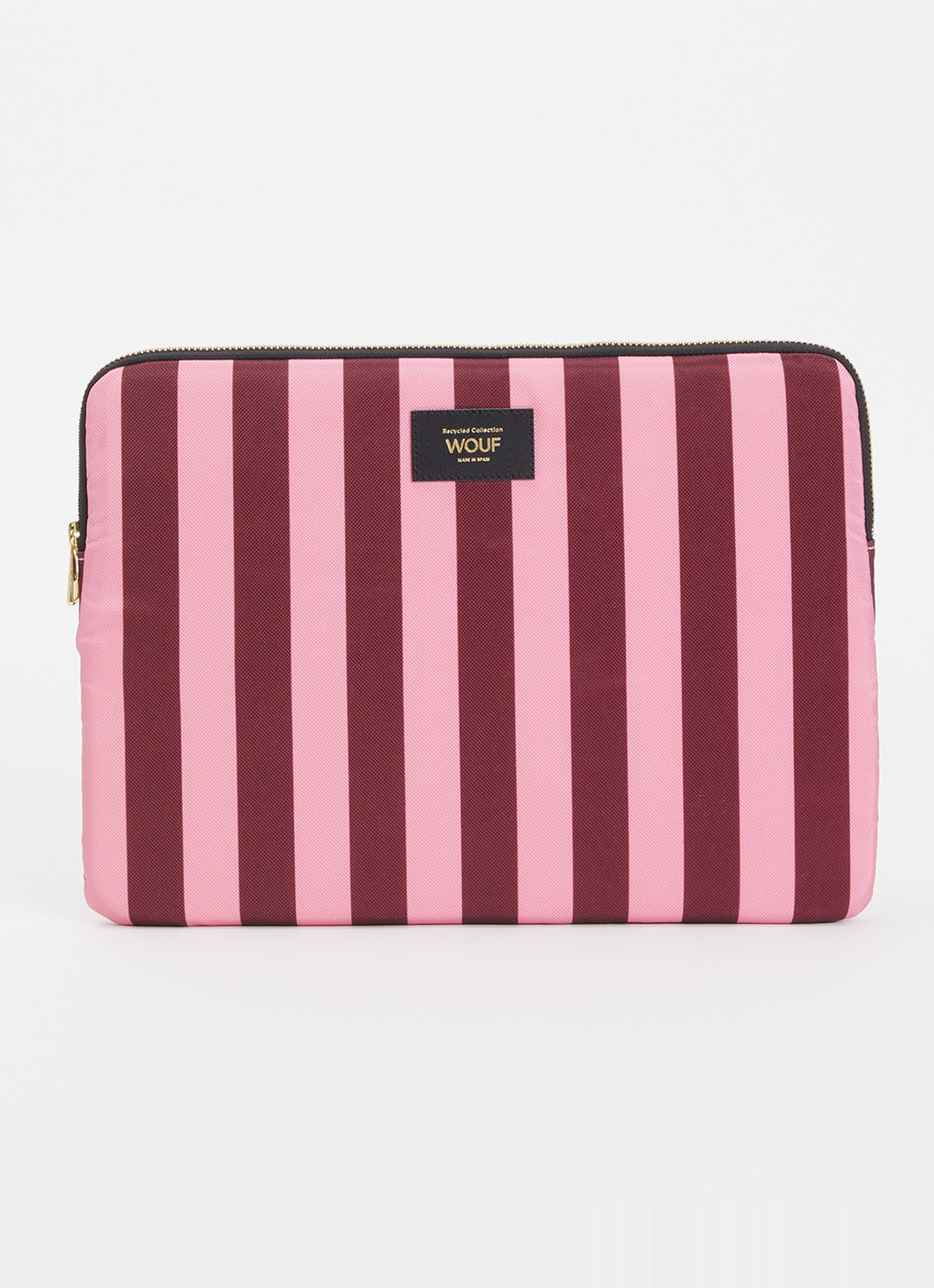 Wouf Sophie laptophoes 13 en 14 inch  - voorkant 2 roze