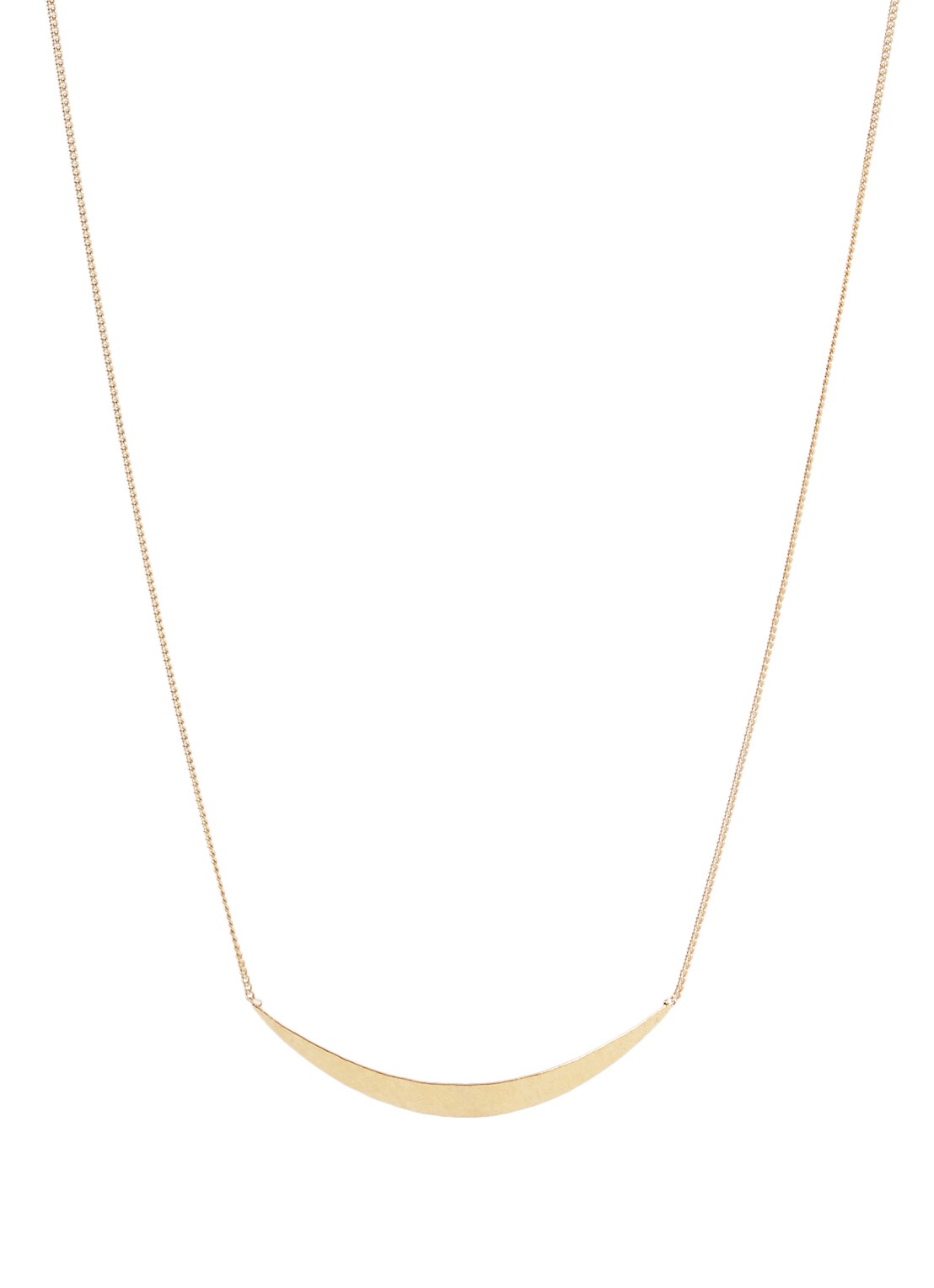 Wouters & Hendrix Ketting verguld - voorkant goud