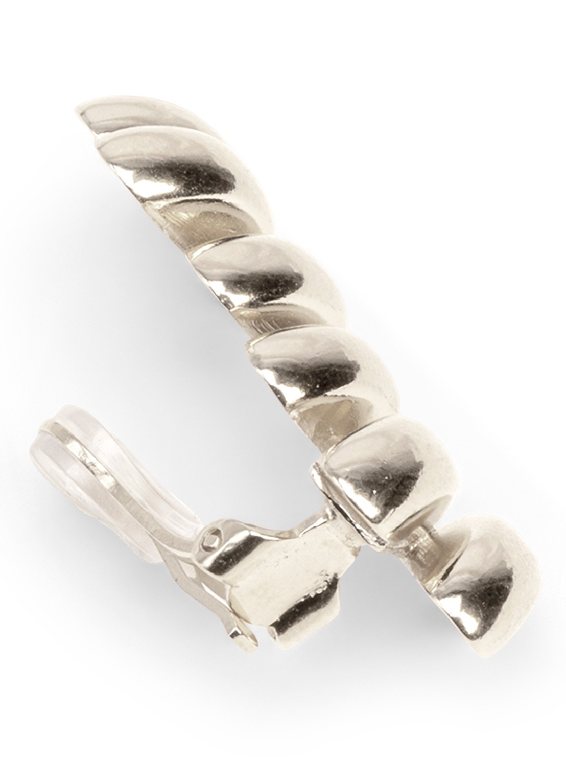 Wouters & Hendrix  The Classic Climber ear cuff verguld - detail zilver