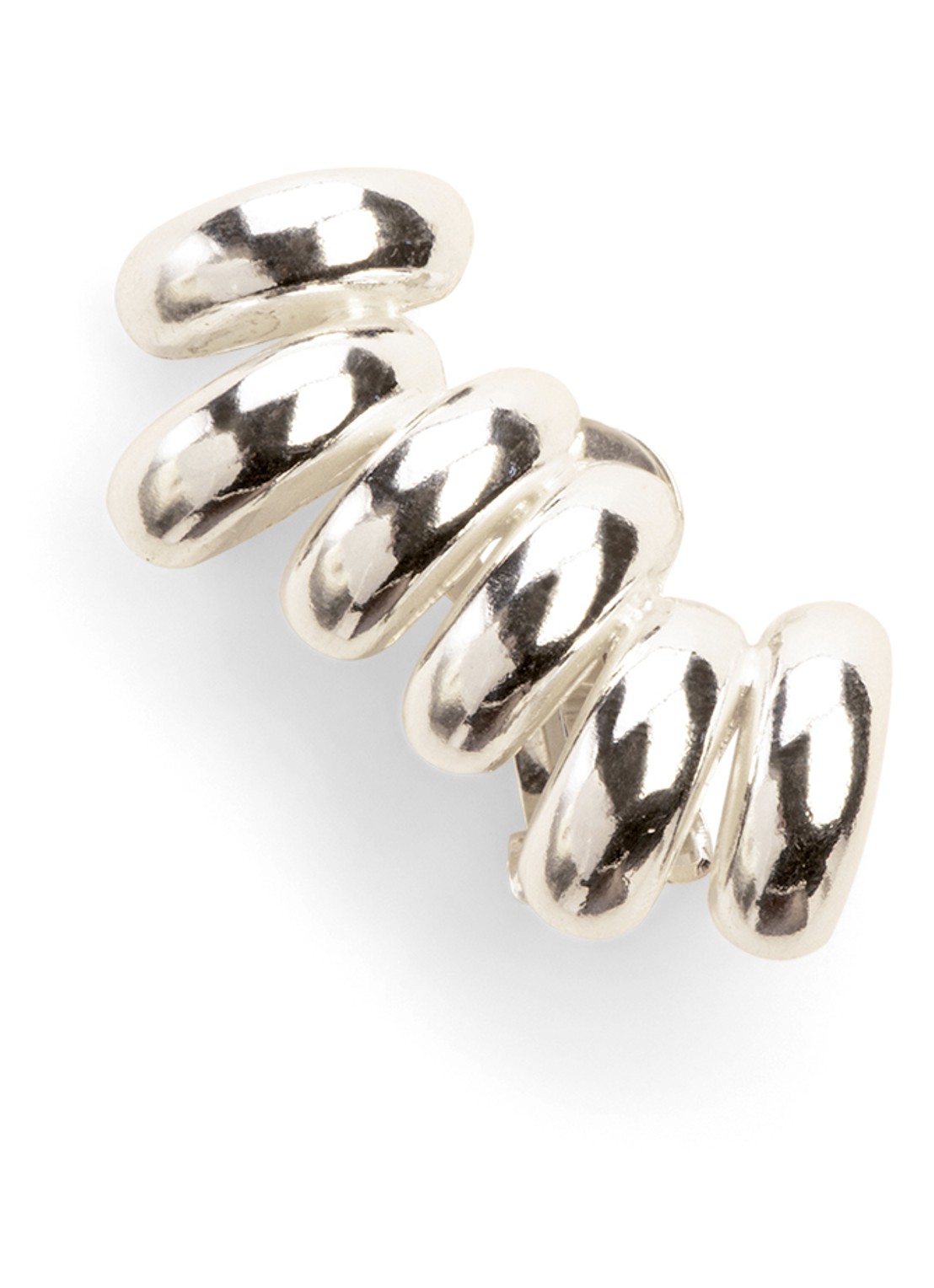 Wouters & Hendrix  The Classic Climber ear cuff verguld - voorkant 2 zilver