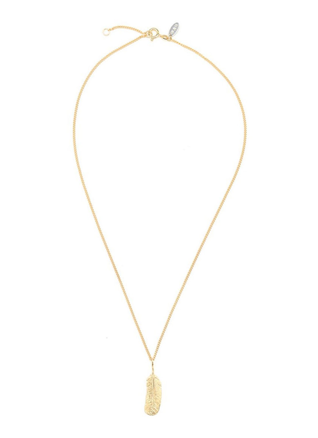 Wouters & Hendrix Wouters & Hendrix Ketting verguld - voorkant 3 goud