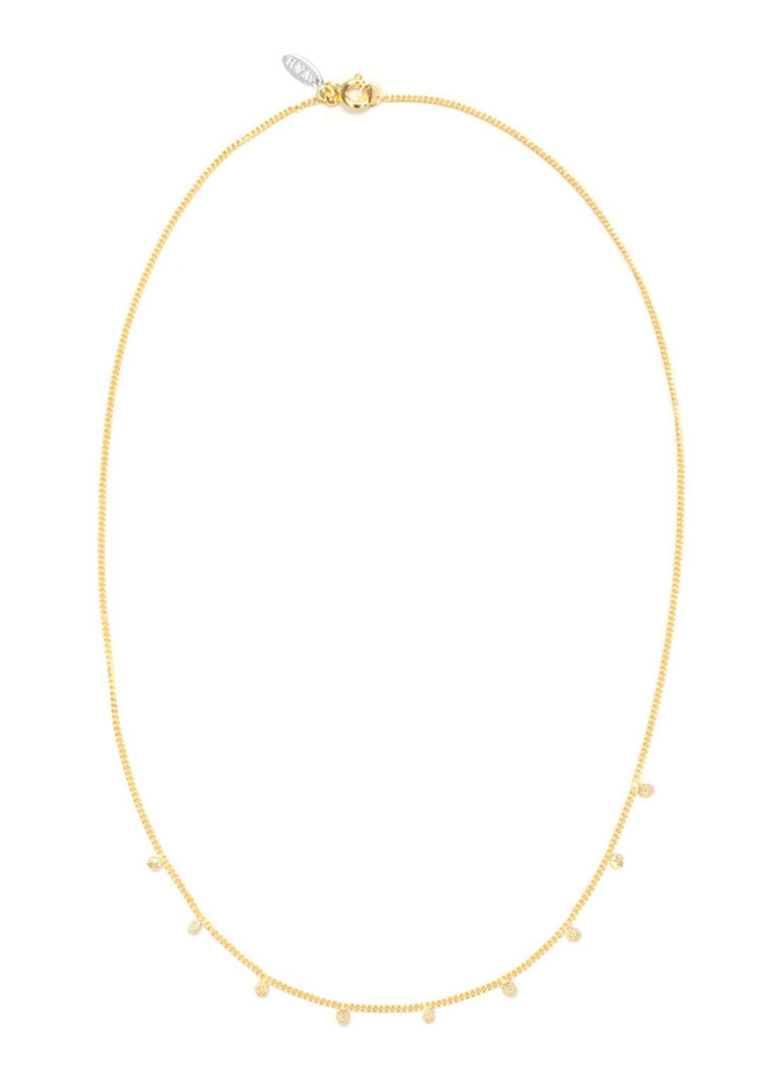 Wouters & Hendrix Wouters & Hendrix Ketting verguld - detail 3 goud