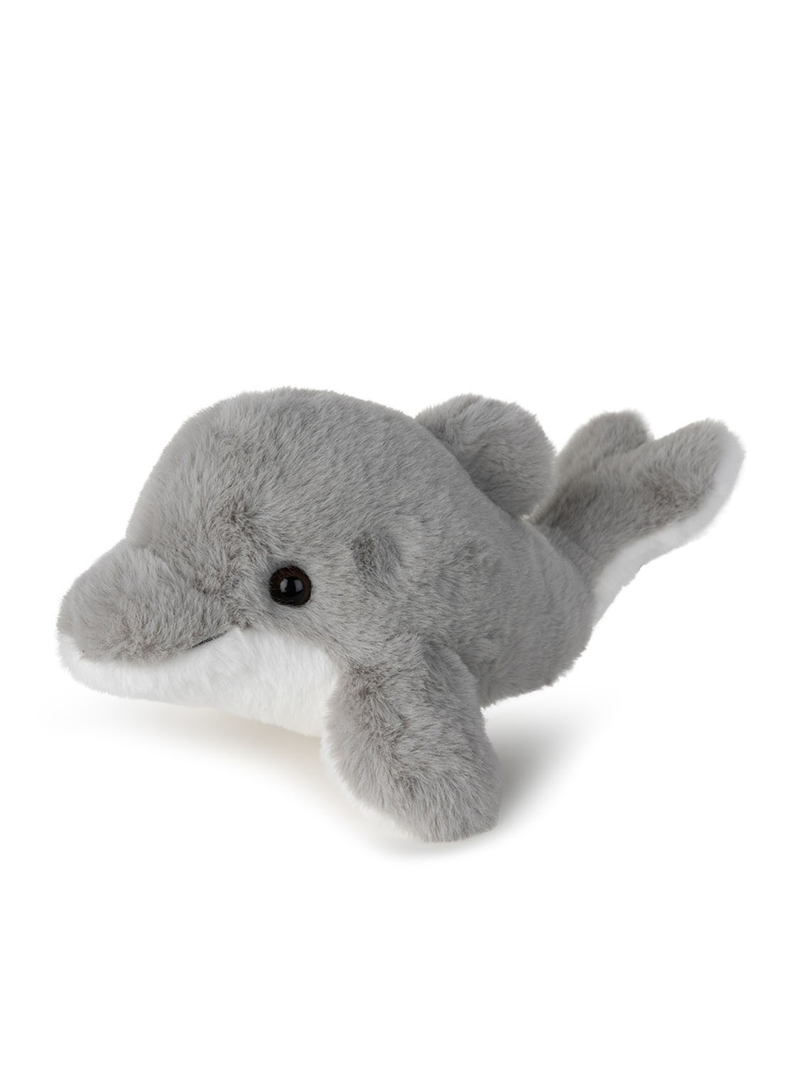 WWF Dolfijn knuffel 22 cm - voorkant 2 grijs