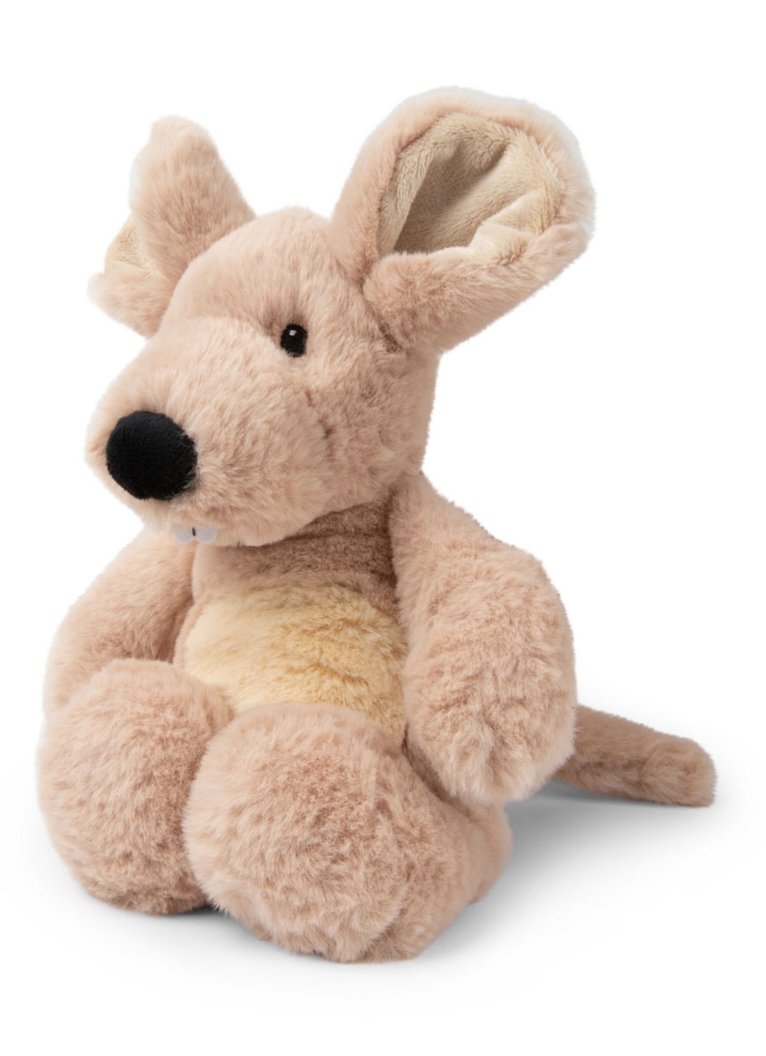 WWF Muis Mason knuffel 29 cm  - voorkant 4 lichtbruin
