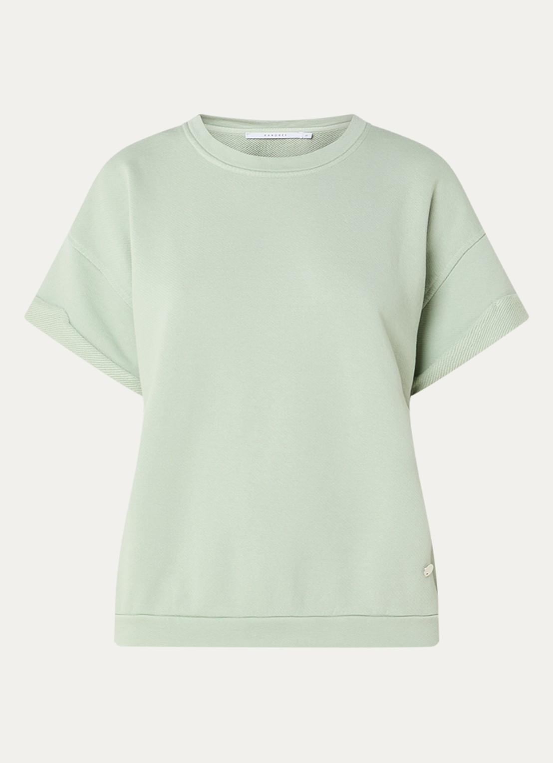 Xandres Fienne sweater met ronde hals - voorkant 3 mint