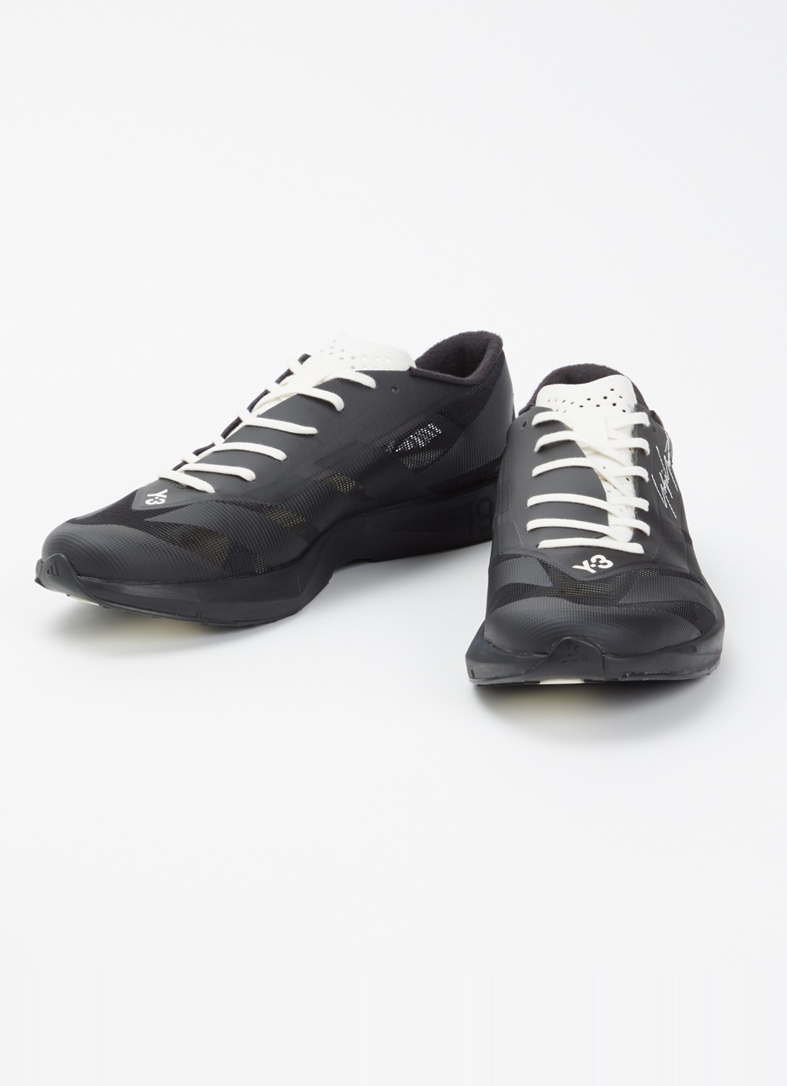 Y-3 Adizero RC6 sneaker met mesh details - detail 3 zwart