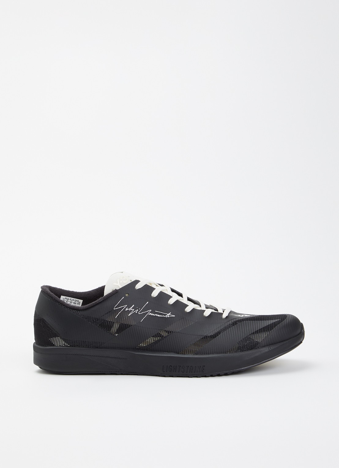 Y-3 Adizero RC6 sneaker met mesh details - voorkant 2 zwart