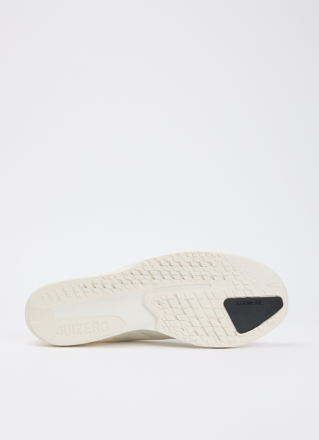 Y-3  Adizero RC6 sneaker van mesh met logo - detail 3 gebroken wit