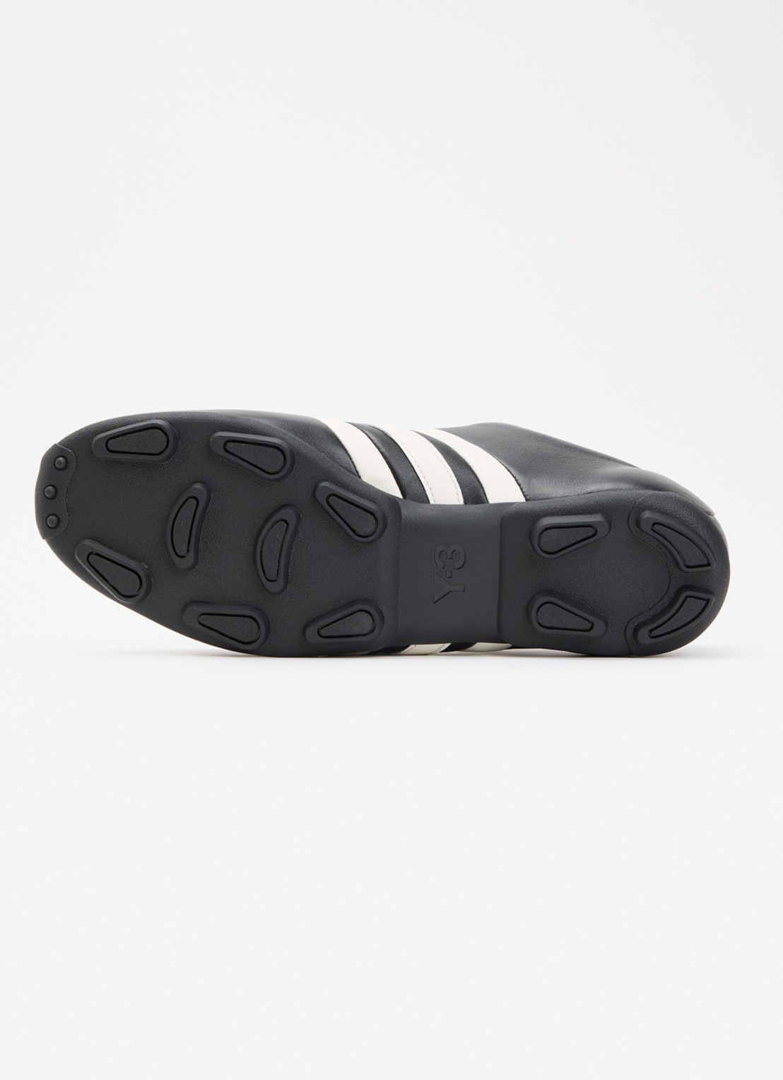 Y-3 Field sneaker van leer  - detail 4 zwart