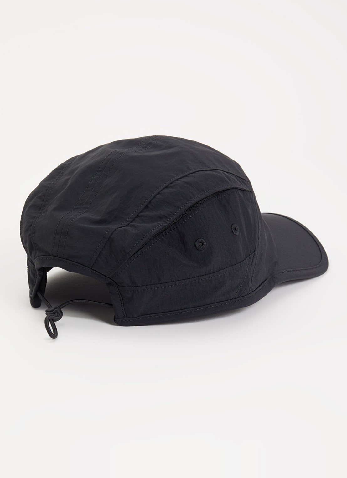 Y-3 Run pet met logo - detail zwart