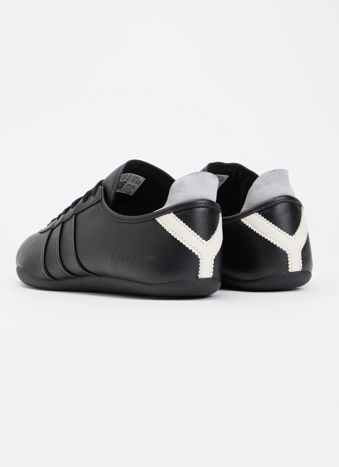 Y-3 Tokyo sneaker van leer - achterkant 5 wit