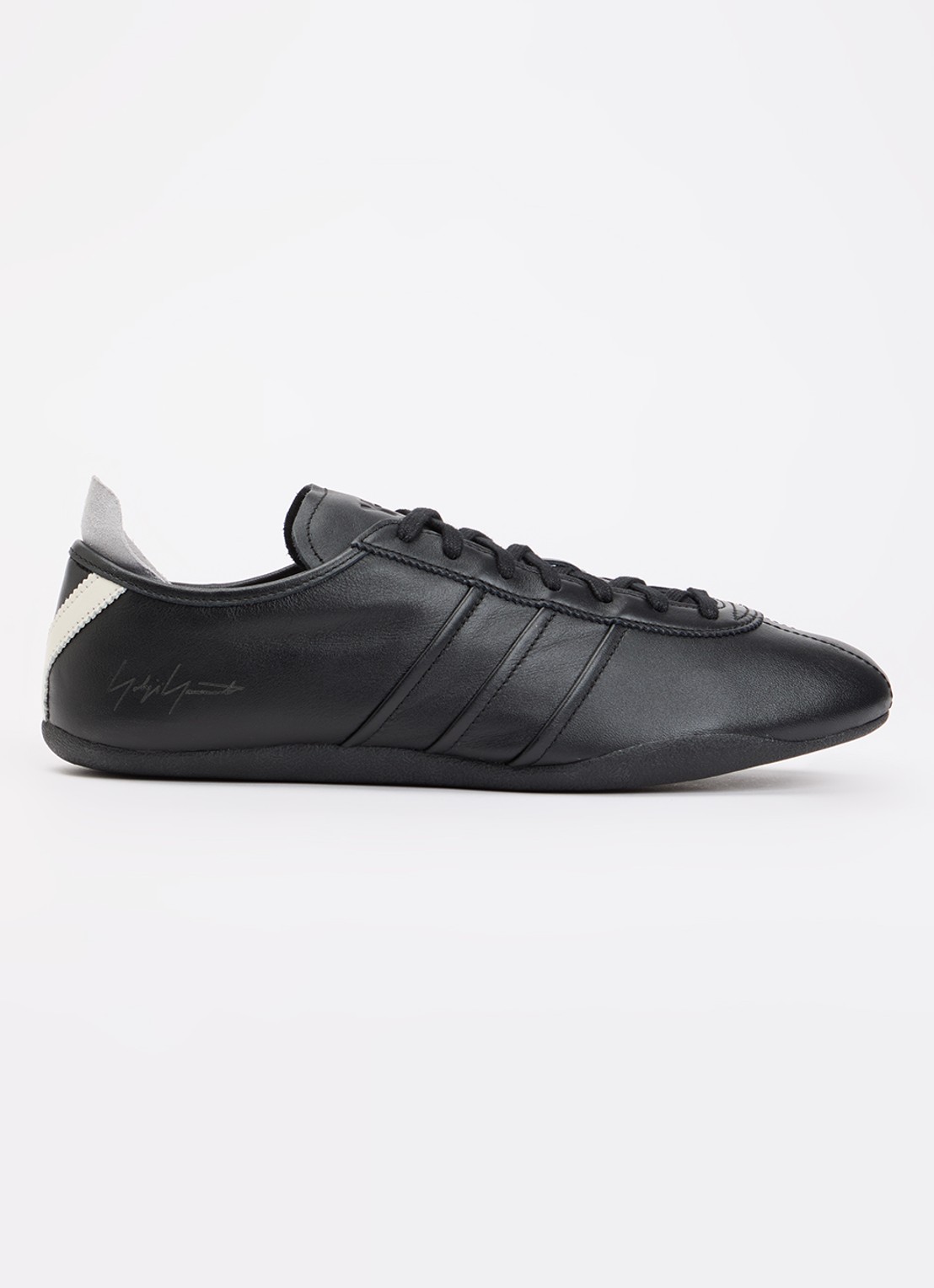 Y-3 Tokyo sneaker van leer - voorkant wit