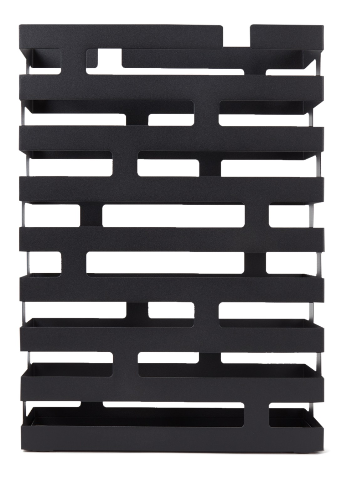 Yamazaki Brick paraplu standaard  - voorkant 2 zwart