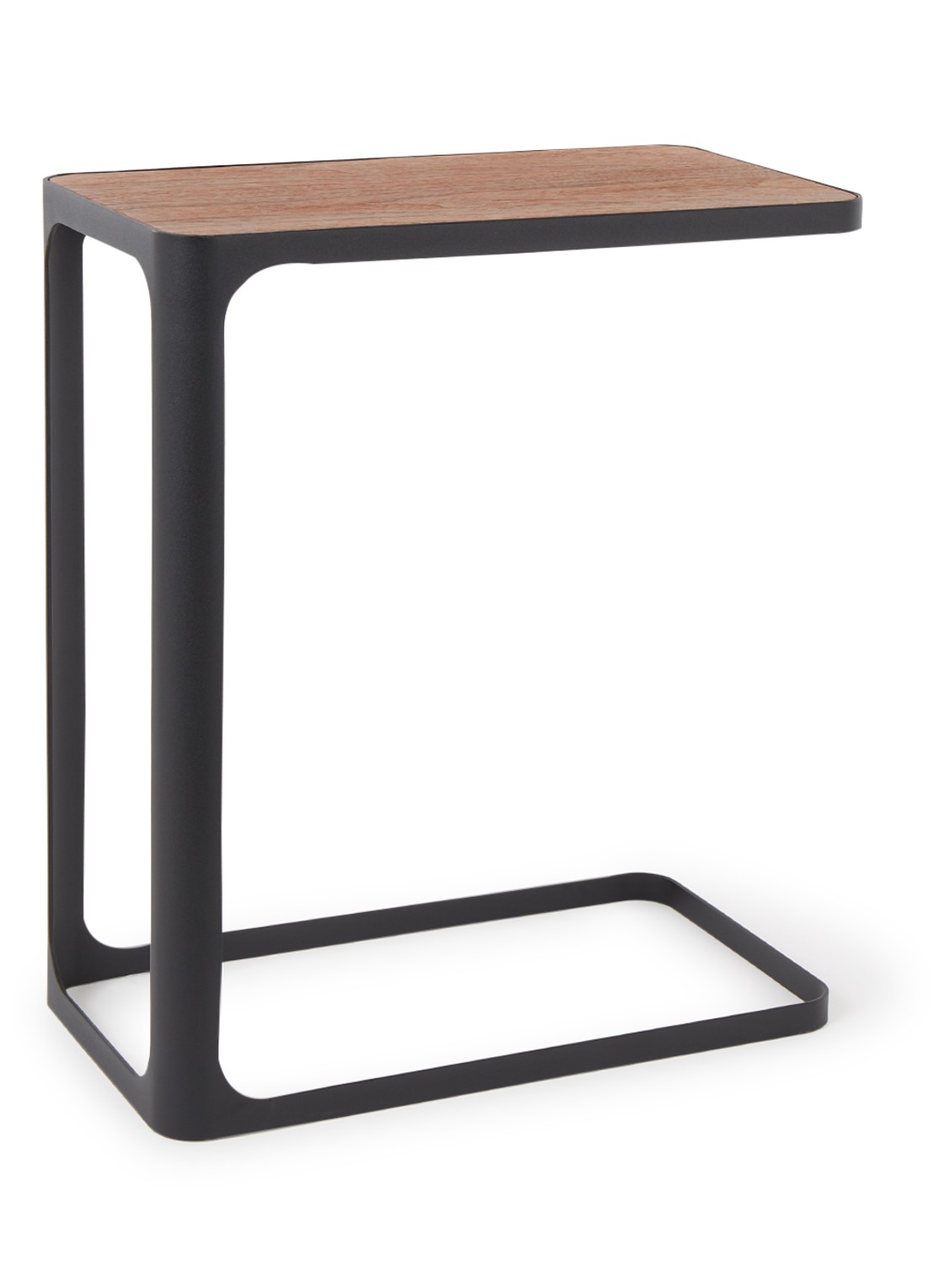 Yamazaki Frame Side Table bijzettafel 24 x 45 x 52 cm - voorkant 5 bruin