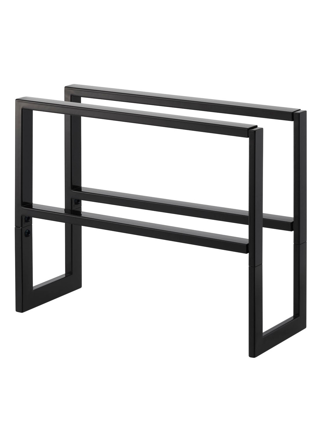 Yamazaki Line schoenenrek 38 x 15 cm - voorkant 2 zwart