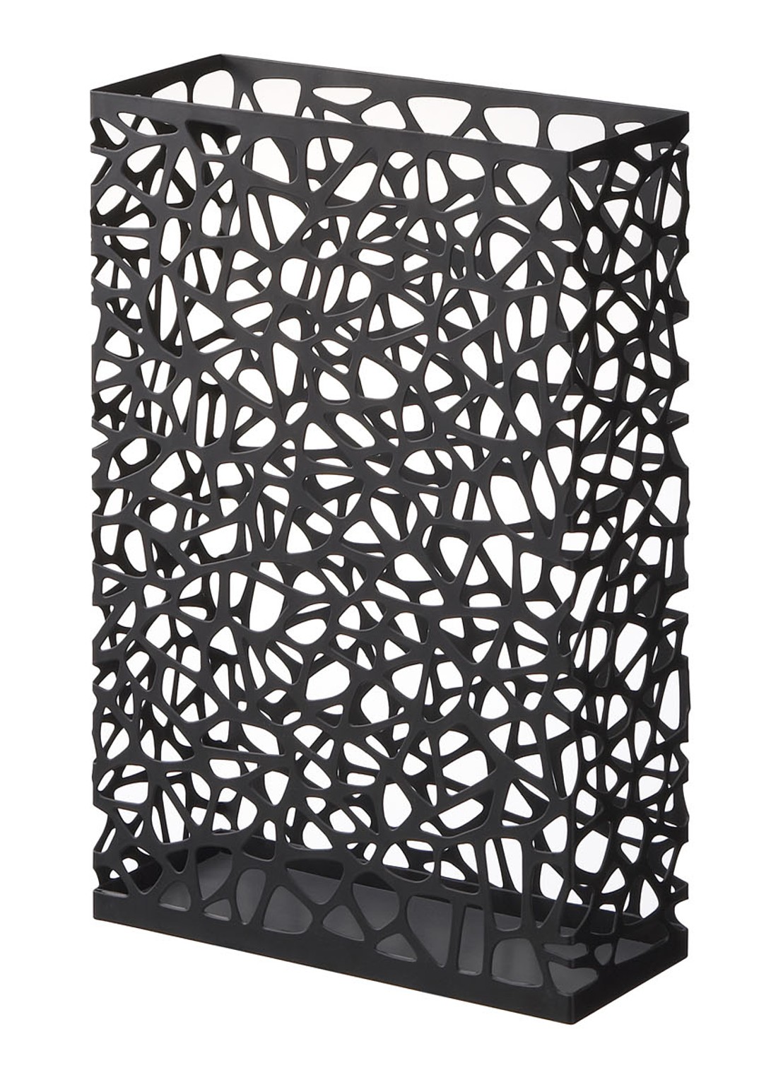 Yamazaki Nest Slim paraplu standaard - voorkant 2 zwart