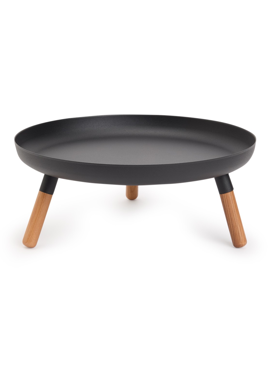Yamazaki Plain dienblad 32 cm - voorkant zwart