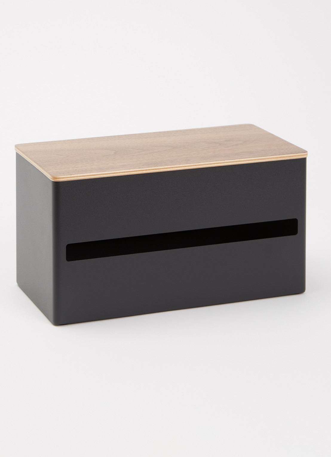 Yamazaki Rin L keukenrolhouder 31 cm - voorkant 3 zwart