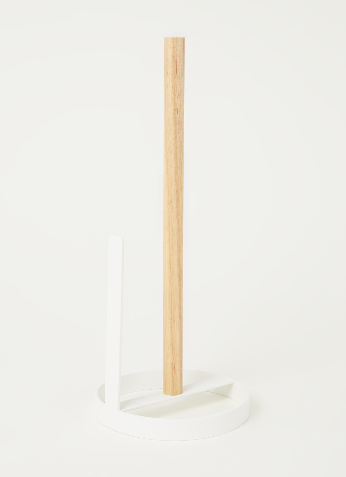 Yamazaki Tosca keukenrolhouder  - voorkant 2 wit