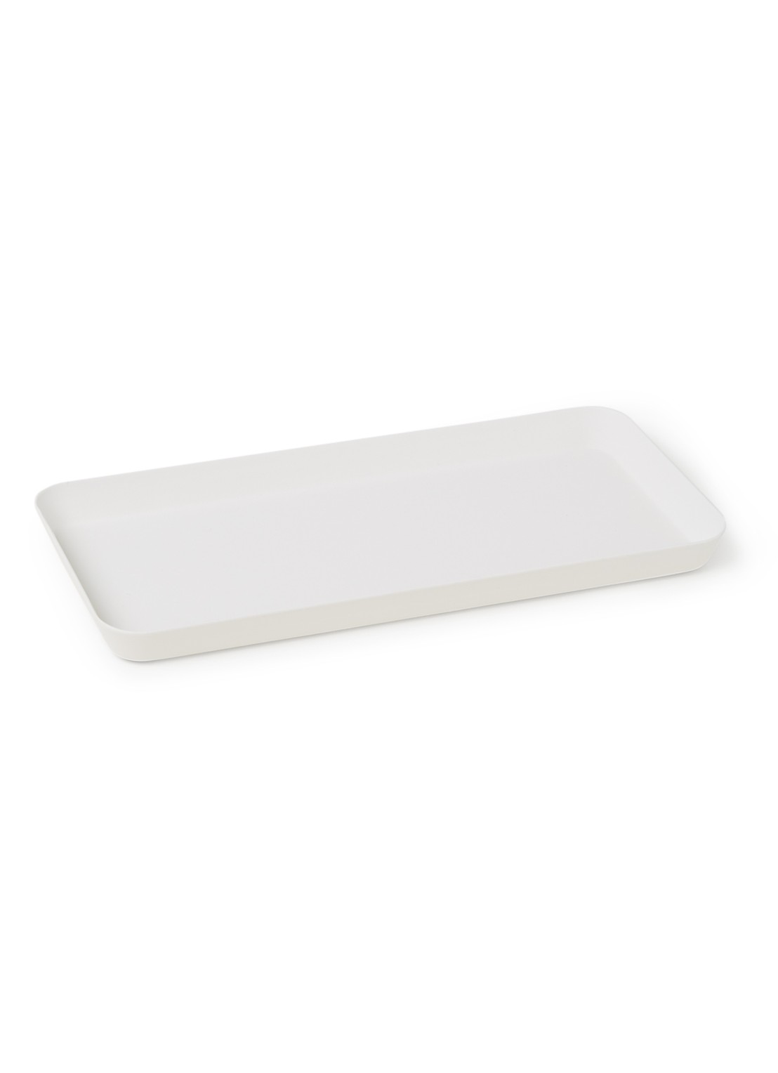 Yamazaki Tower Amenity L opbergschaal 22 x 10 cm - voorkant 2 wit