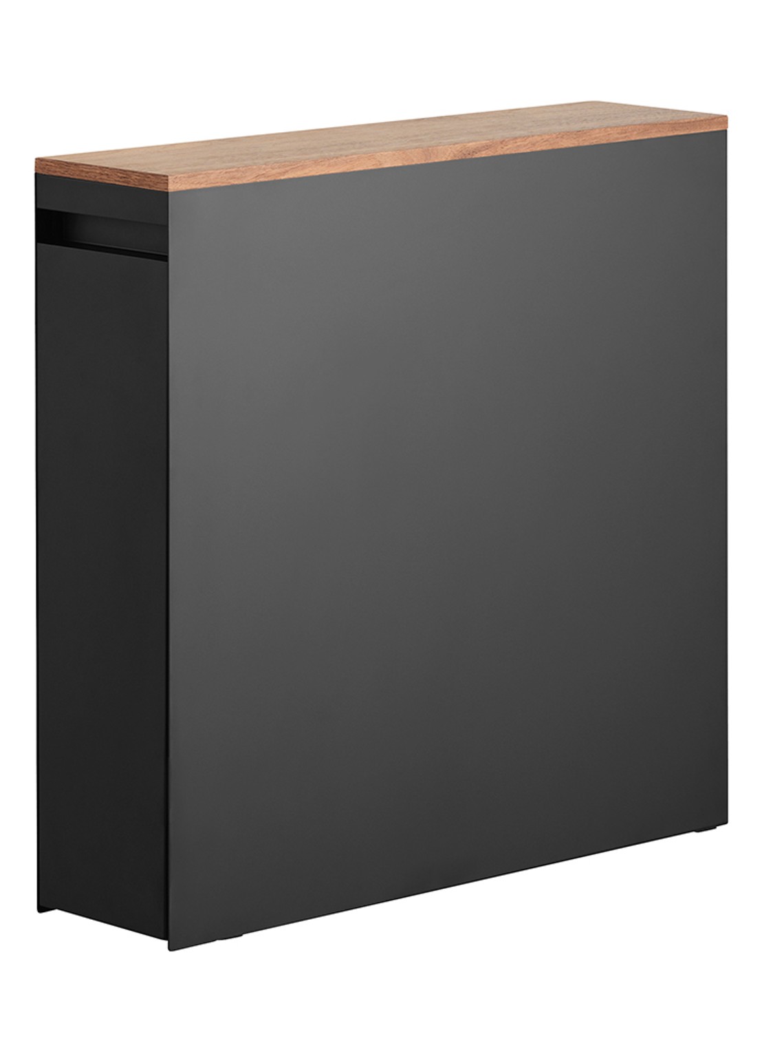 Yamazaki Tower badkamer organizer 14 x 56 x 55 cm - voorkant zwart