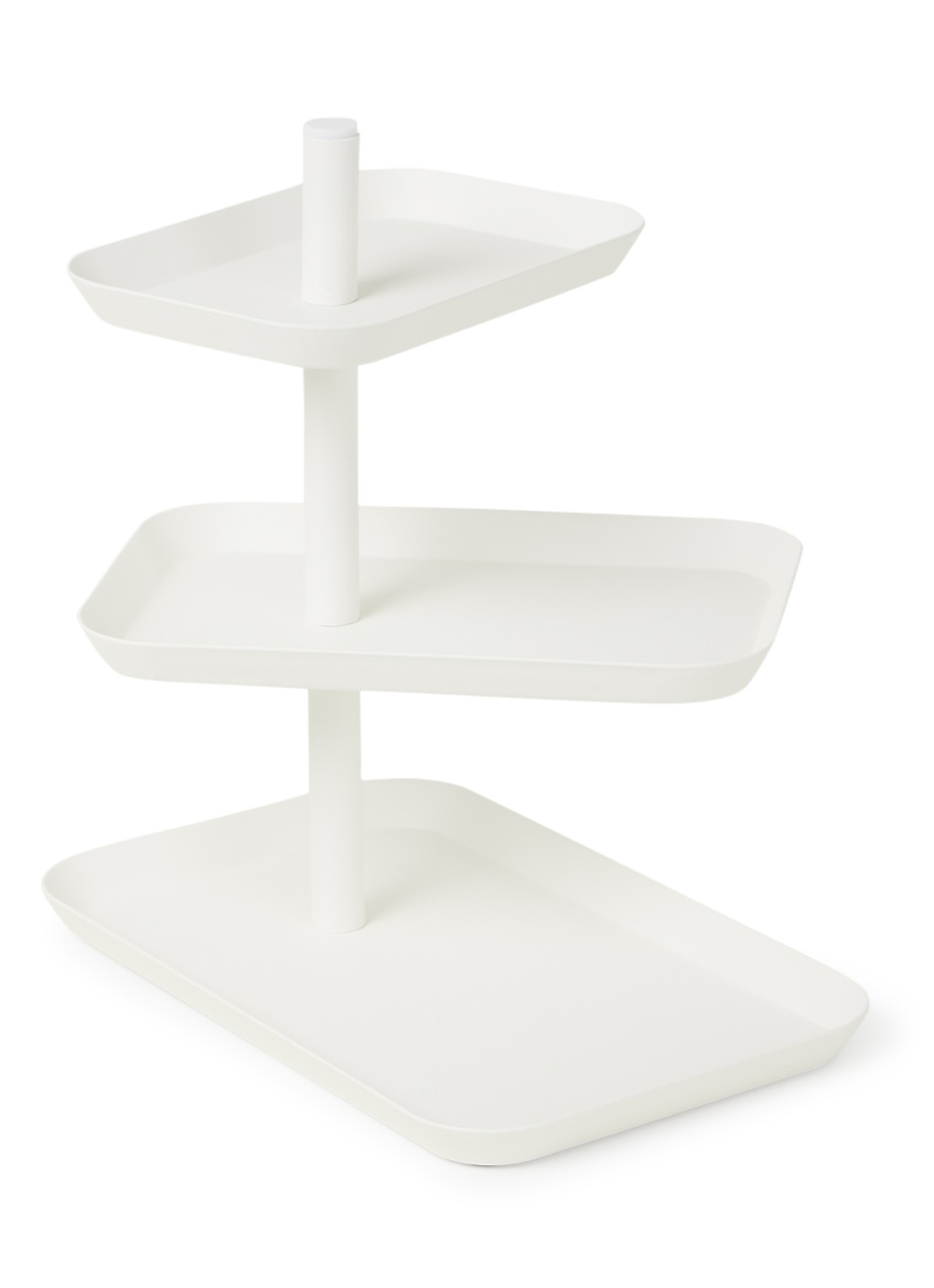 Yamazaki Tower etagère 25,5 cm - voorkant 2 wit