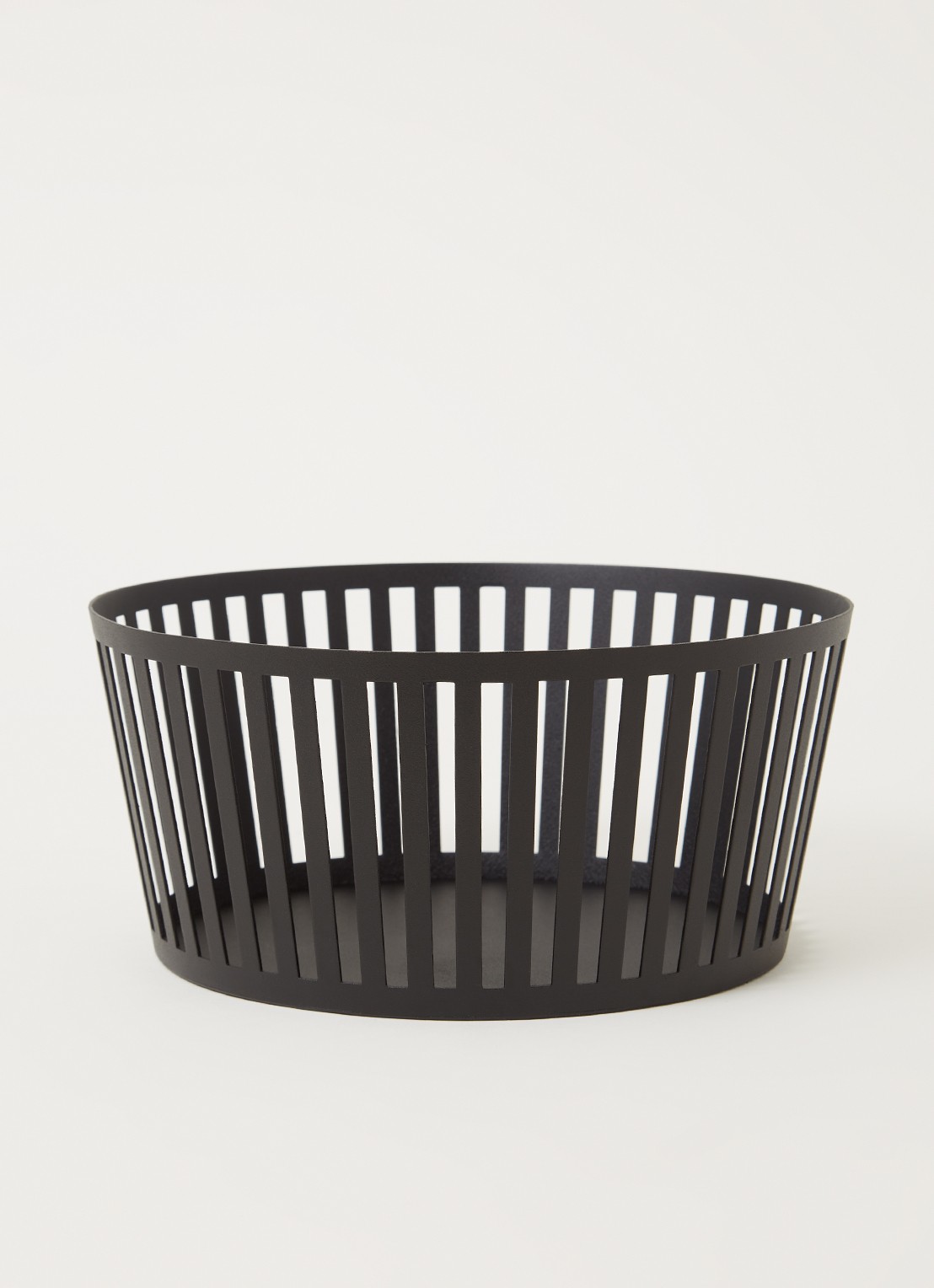 Yamazaki Tower fruitschaal 21,5 cm - voorkant 3 zwart
