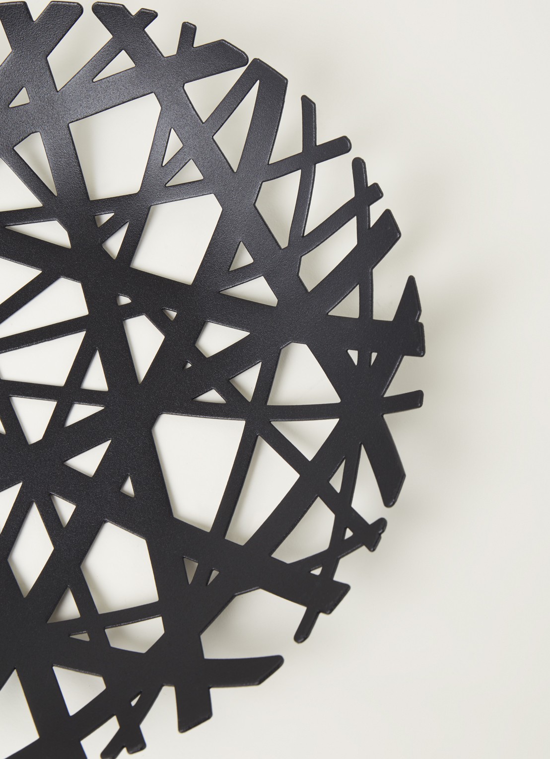 Yamazaki Tower fruitschaal 26 cm - detail 3 zwart