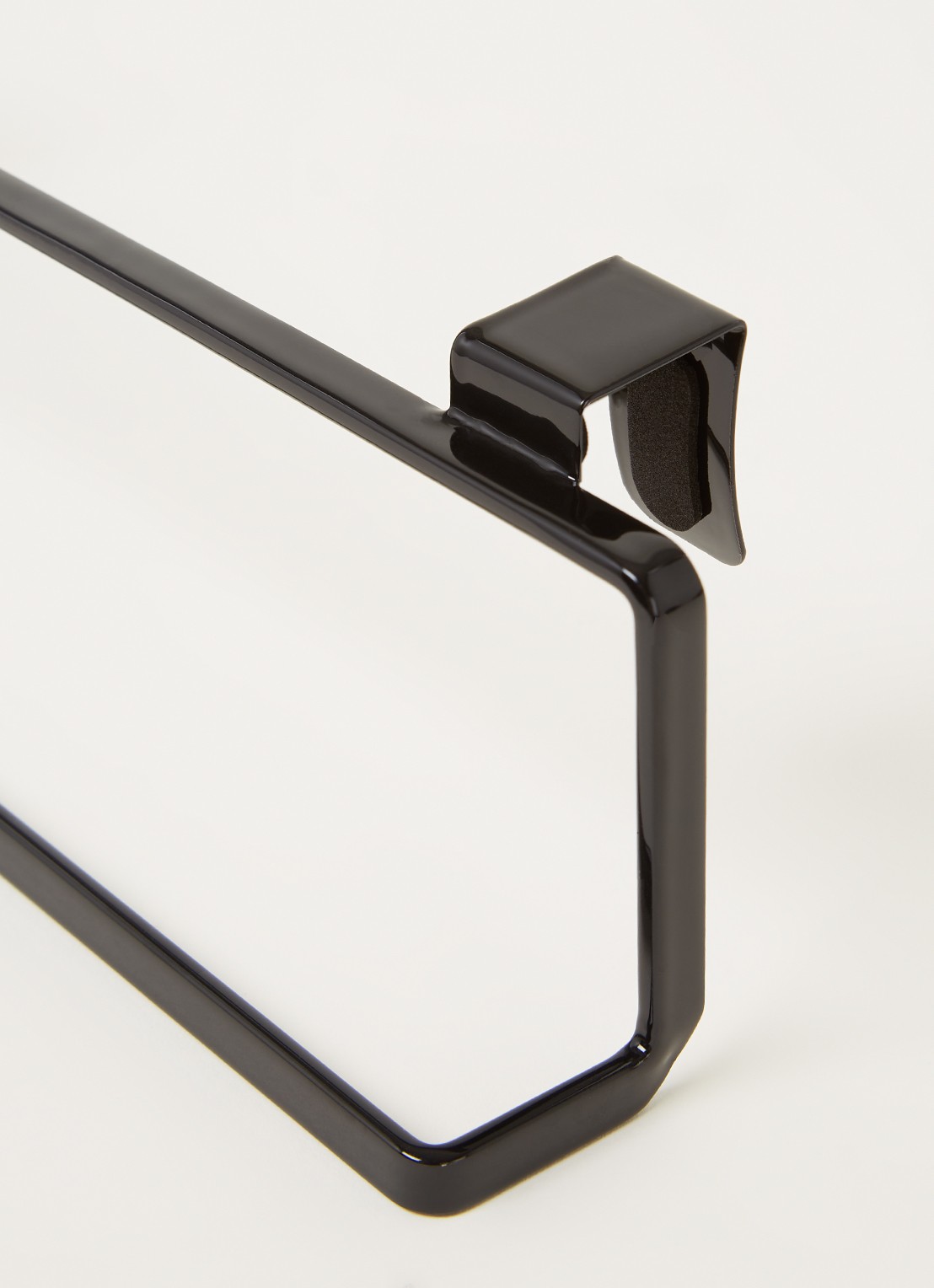 Yamazaki Tower handdoekhouder 31 cm - detail 3 zwart