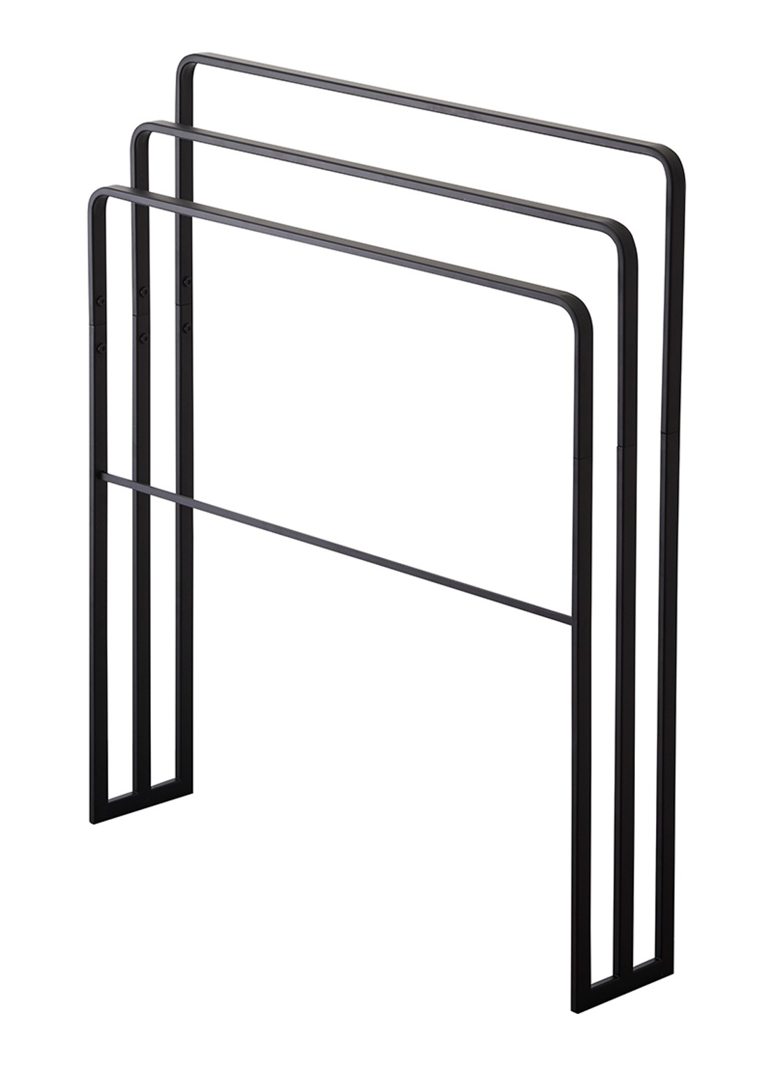 Yamazaki Tower handdoekrek 70 x 81 cm - voorkant 2 zwart