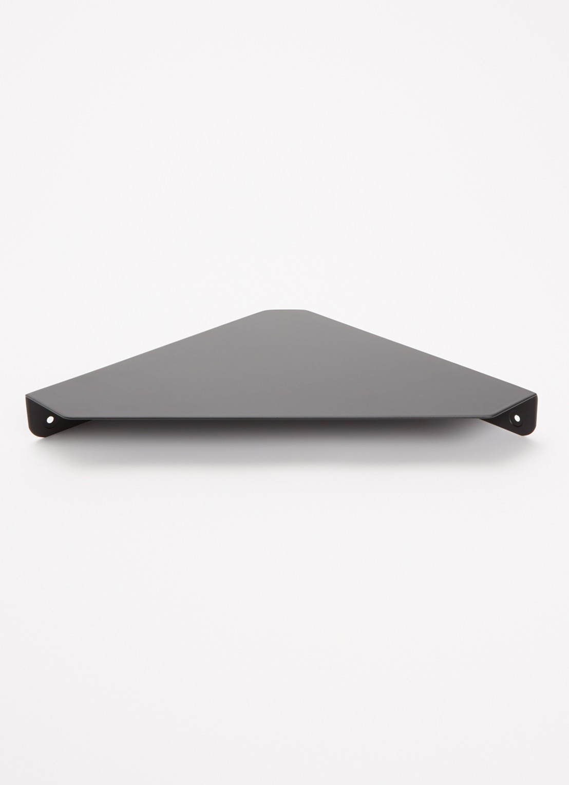 Yamazaki Tower hoekplank 22 cm - voorkant 2 zwart