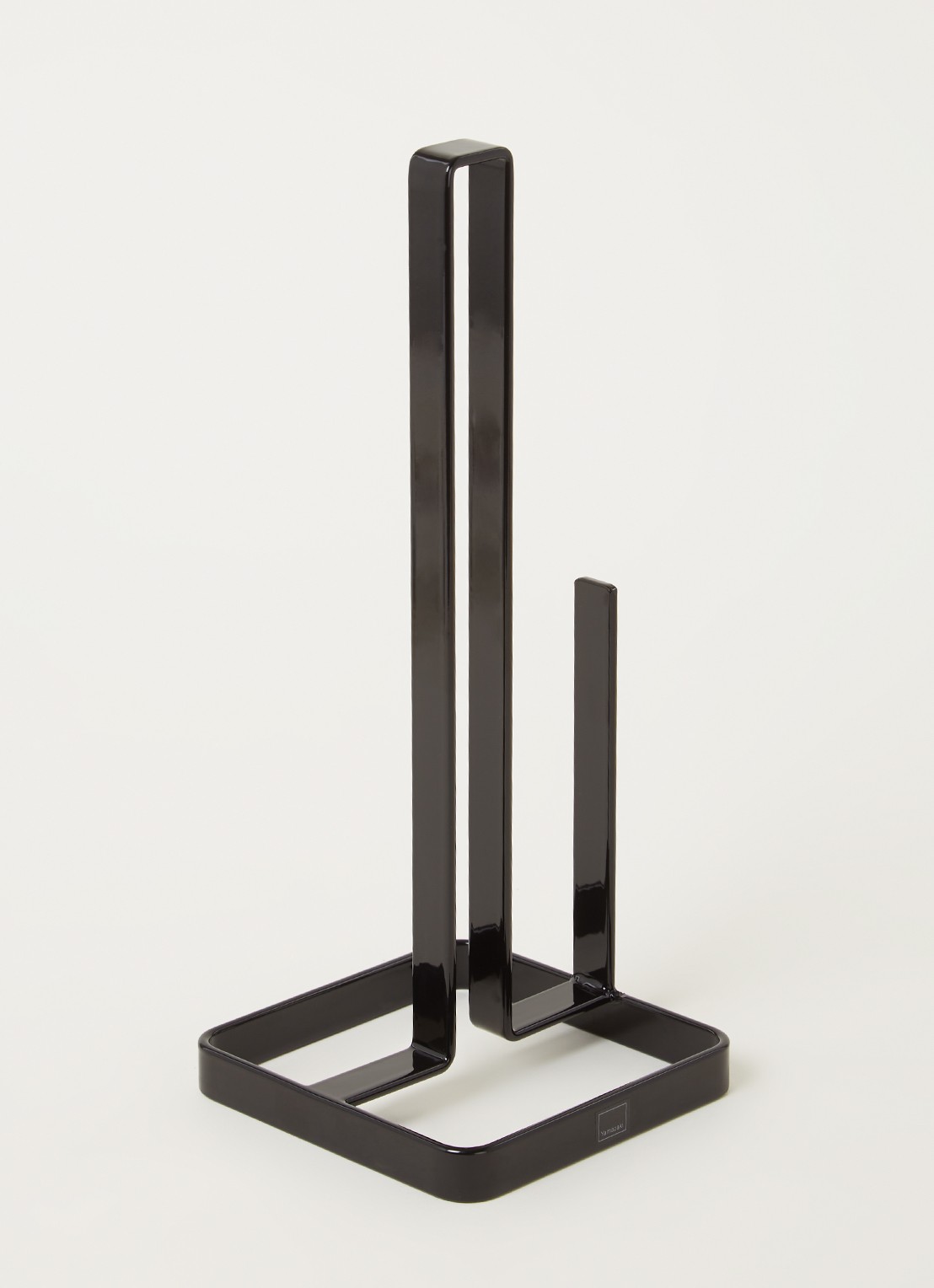 Yamazaki Tower keukenrolhouder 27 cm - voorkant 3 zwart