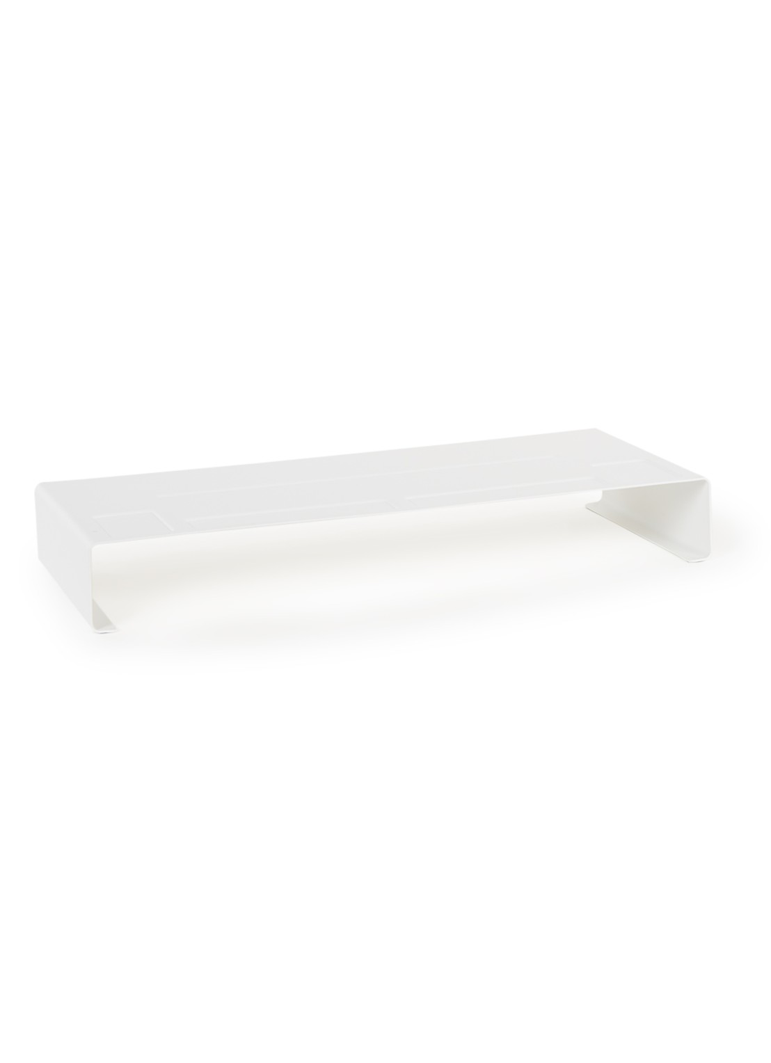 Yamazaki Tower pc monitorstandaard 59 x 24 x 8 cm - voorkant wit