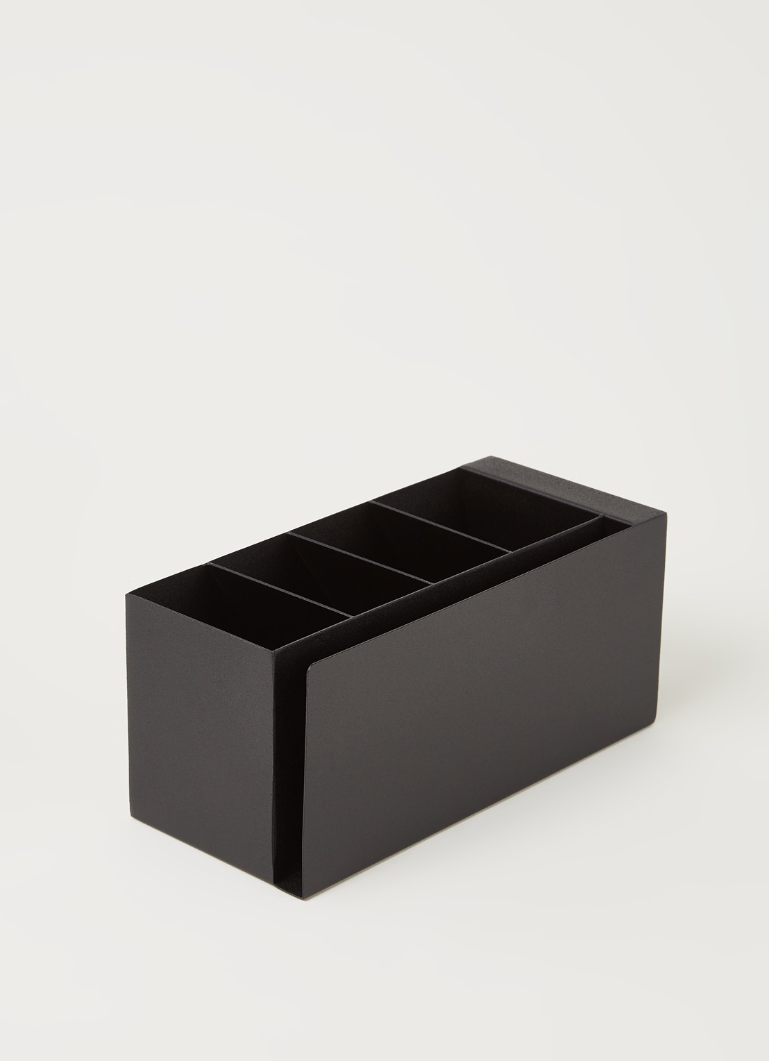 Yamazaki Tower pennenhouder van staal - voorkant 3 zwart