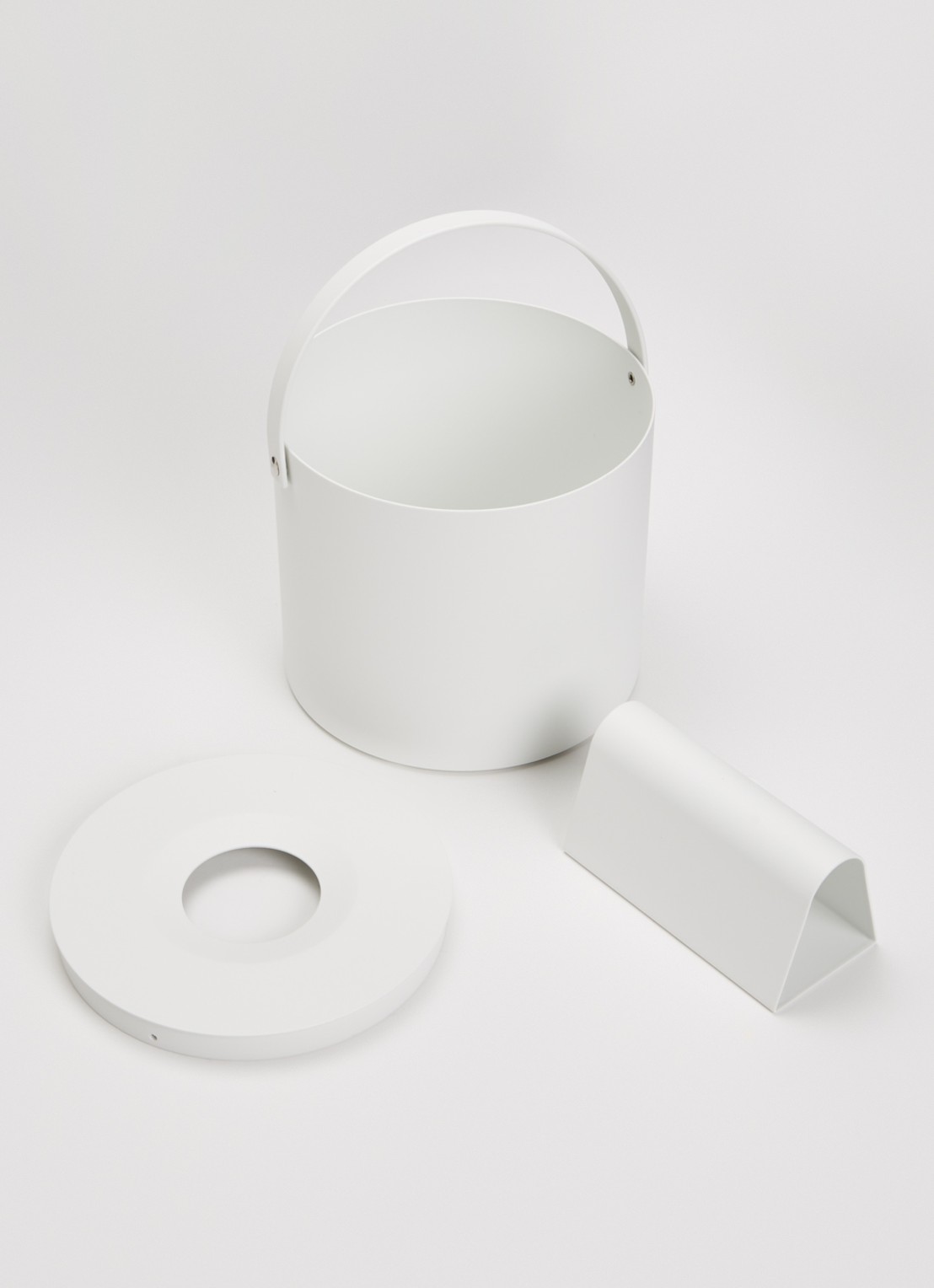 Yamazaki Tower tissuebox 14 cm - detail wit