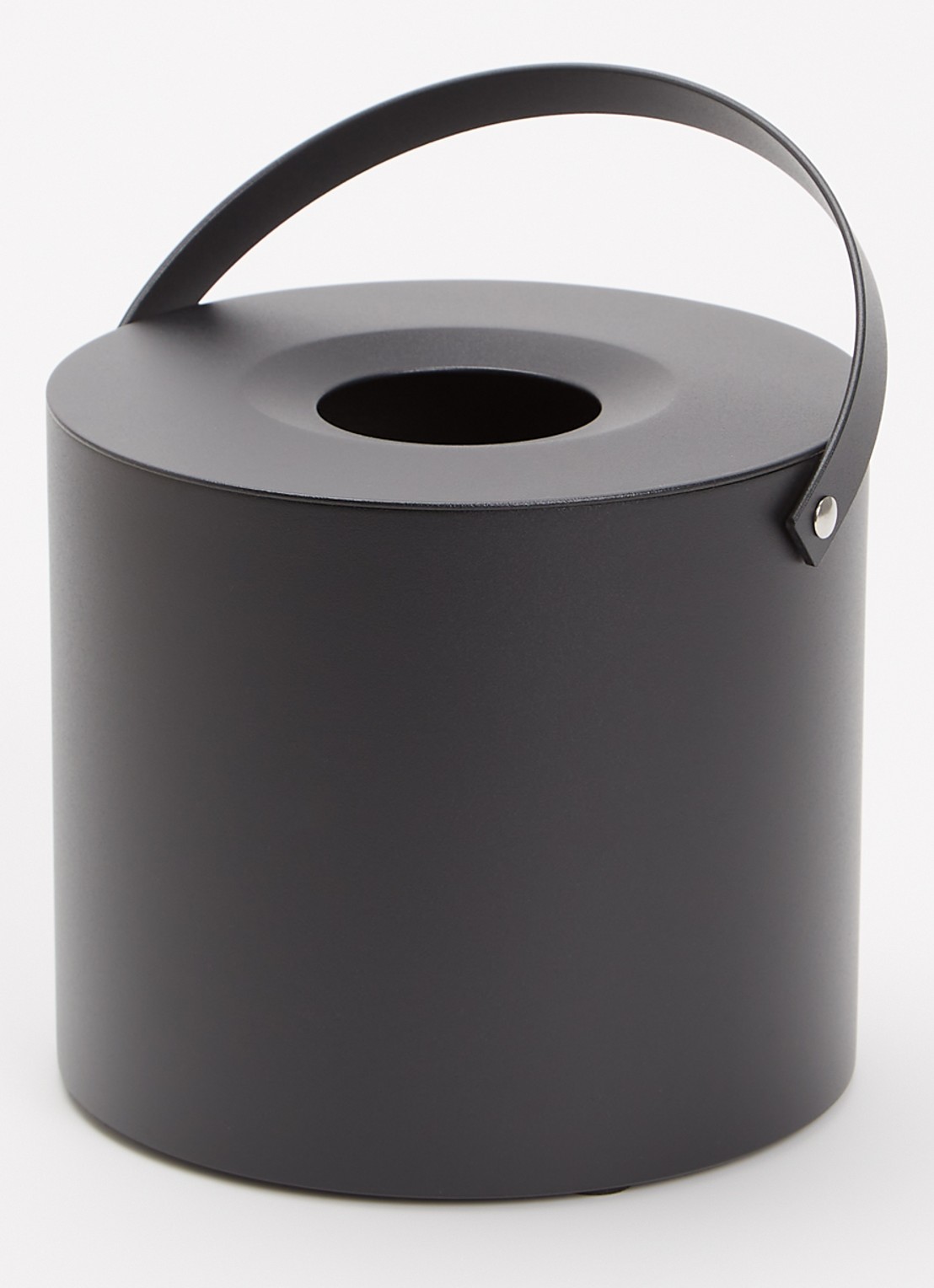Yamazaki Tower tissuebox 14 cm - voorkant 2 zwart