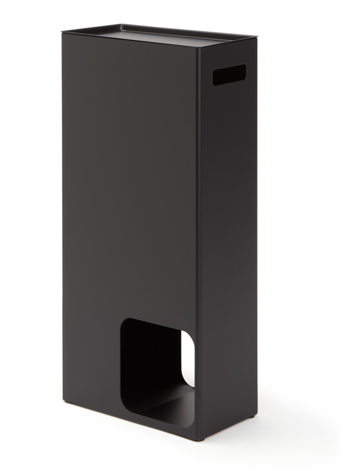 Yamazaki Tower toiletrolhouder  - voorkant zwart