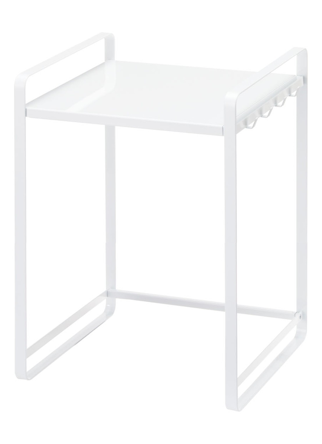 Yamazaki Tower uitschuifbare aanrecht organizer 47,5 - 75 cm - detail wit