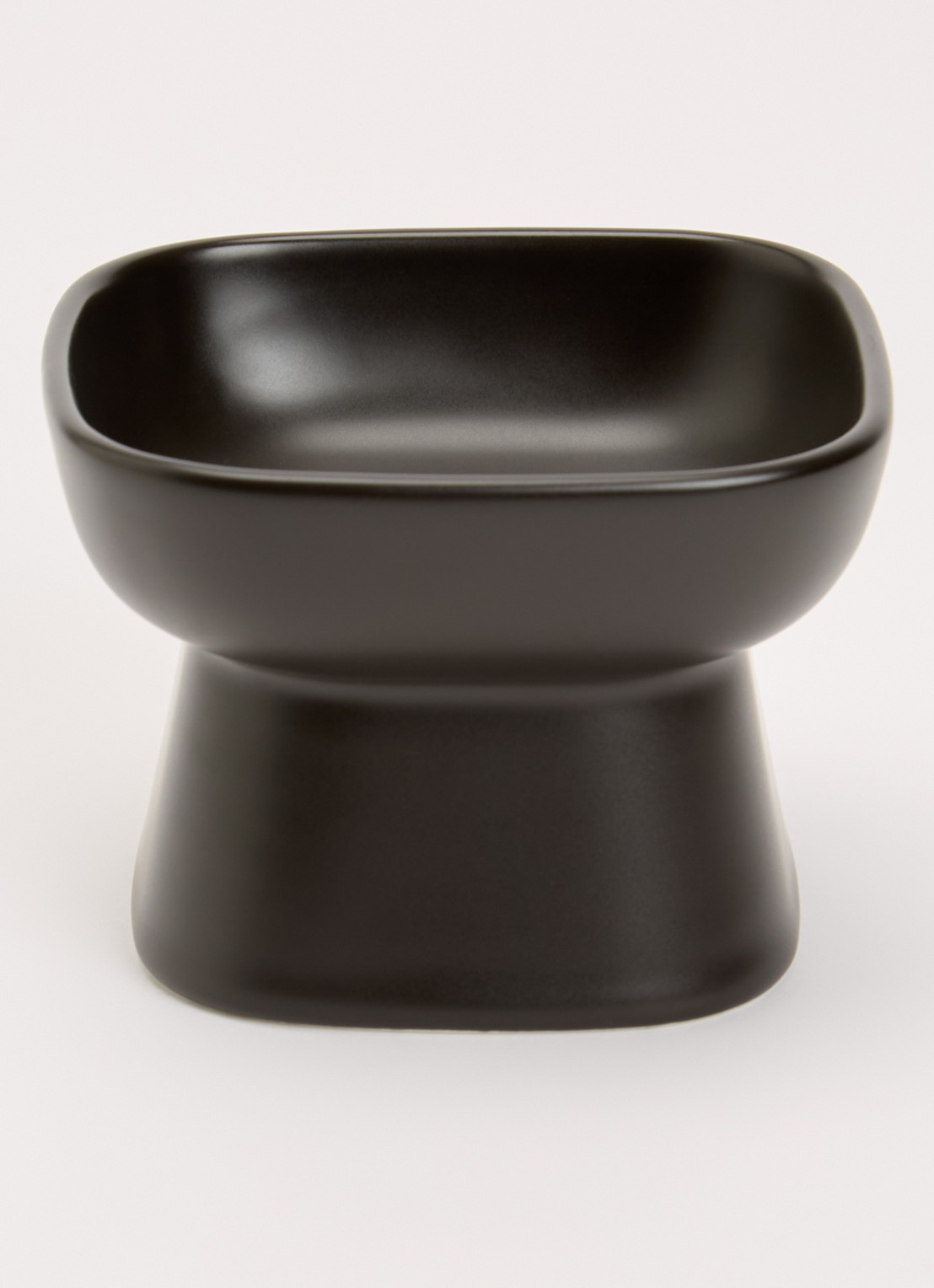 Yamazaki Tower voerbak 8 cm - voorkant 2 zwart